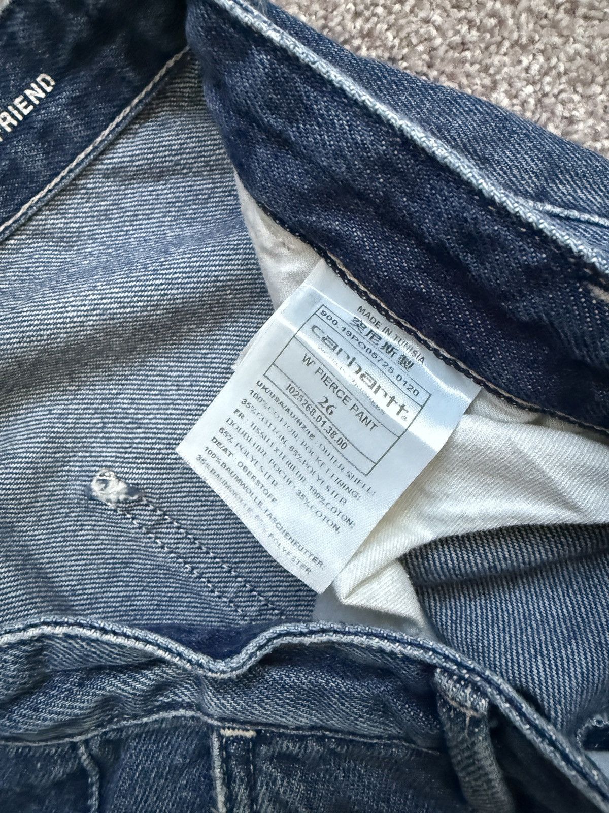 Carhartt Wip Carhartt WIP Women’s Jeans (26) Size 26" / US 2 / IT 38 - 6 Thumbnail
