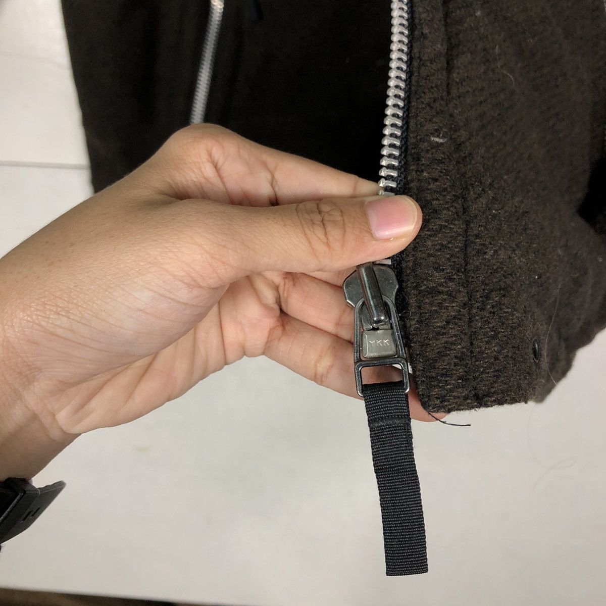 Japanese Brand 🔥Rich Brown Wool Herringbone Jacket Mavi Sons Issey Miyake Size US L / EU 52-54 / 3 - 17 Thumbnail