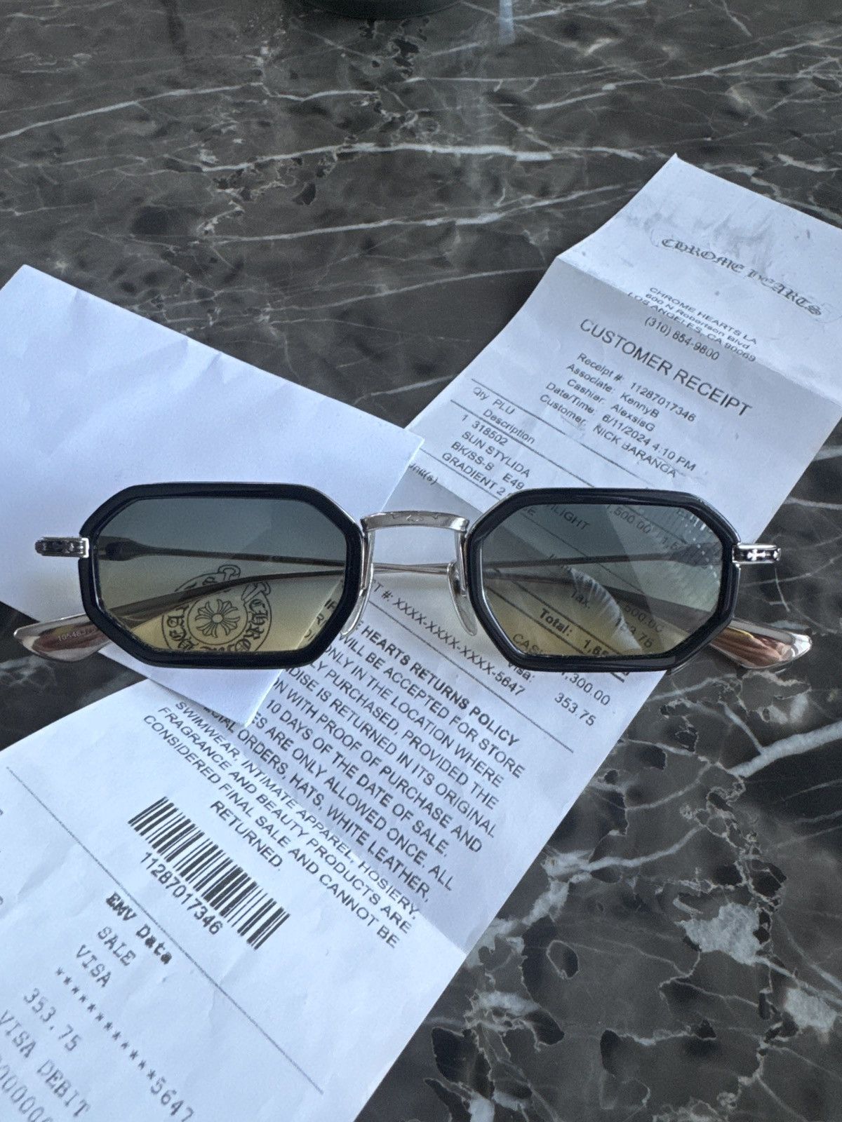 Chrome Hearts Sun Stylida Twlight Gradient Size ONE SIZE - 1 Thumbnail