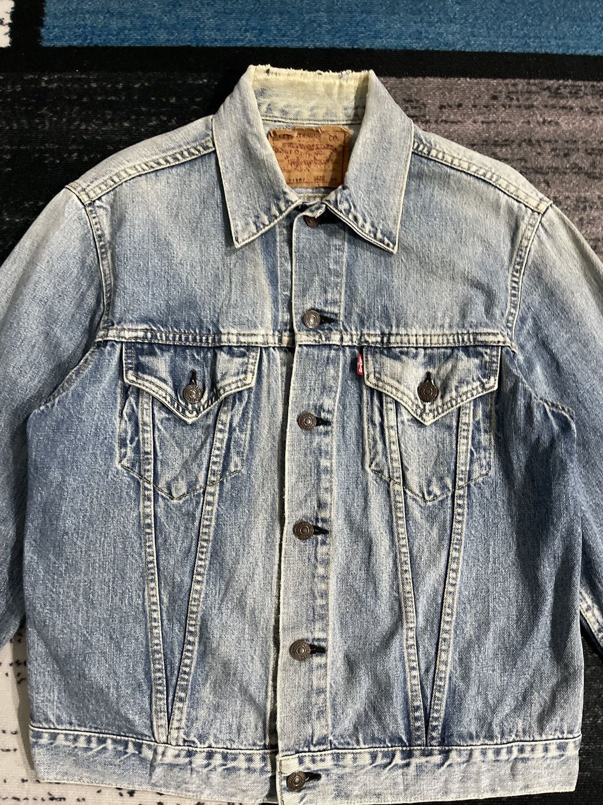 Levi's VINTAGE LEVIS 71557 DENIM JACKET Size US M / EU 48-50 / 2 - 5 Thumbnail