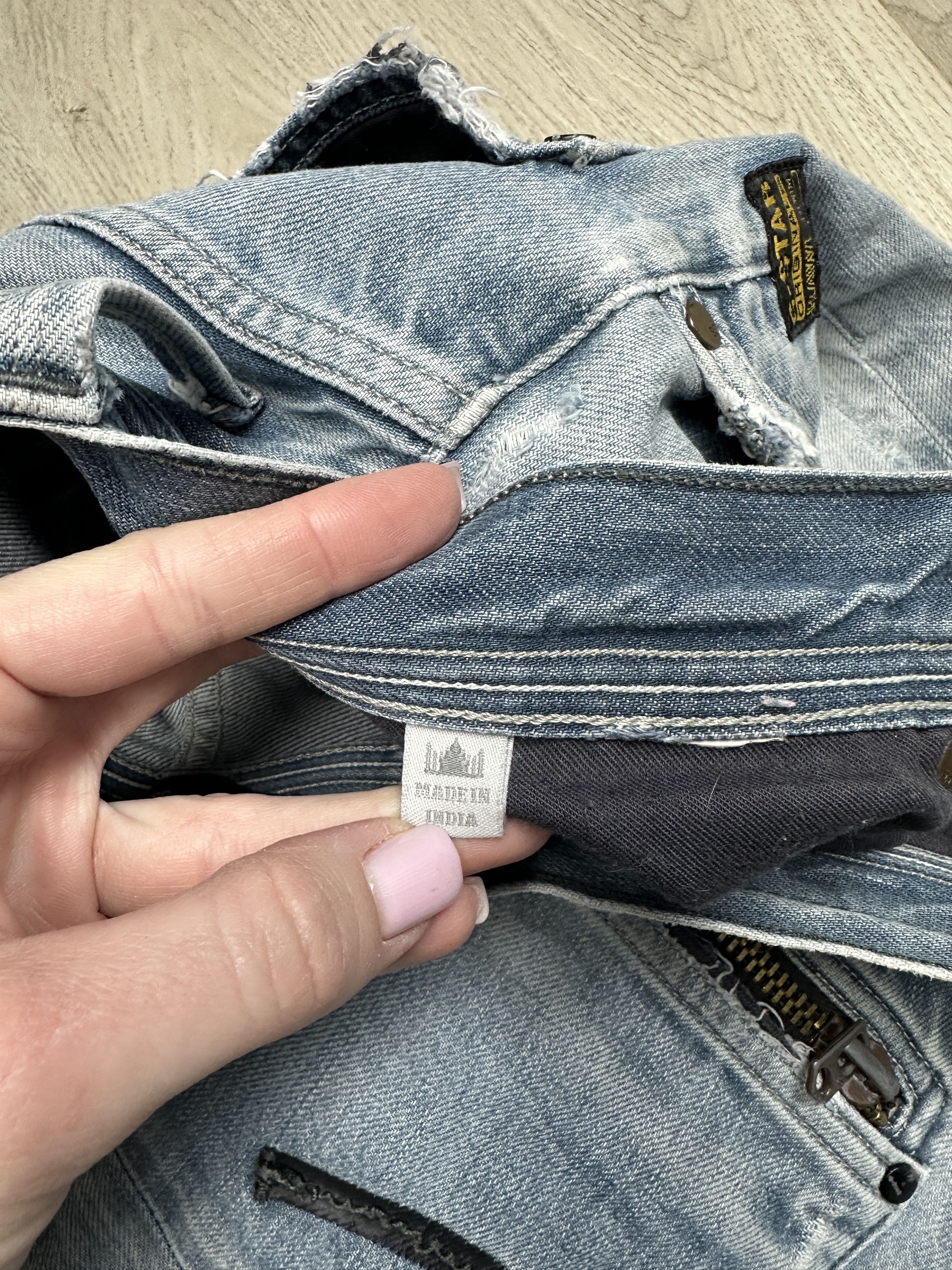 G-Star G Star Raw 3301 Mens Denim Pants Jeans Size US 32 / EU 48 - 9 Thumbnail