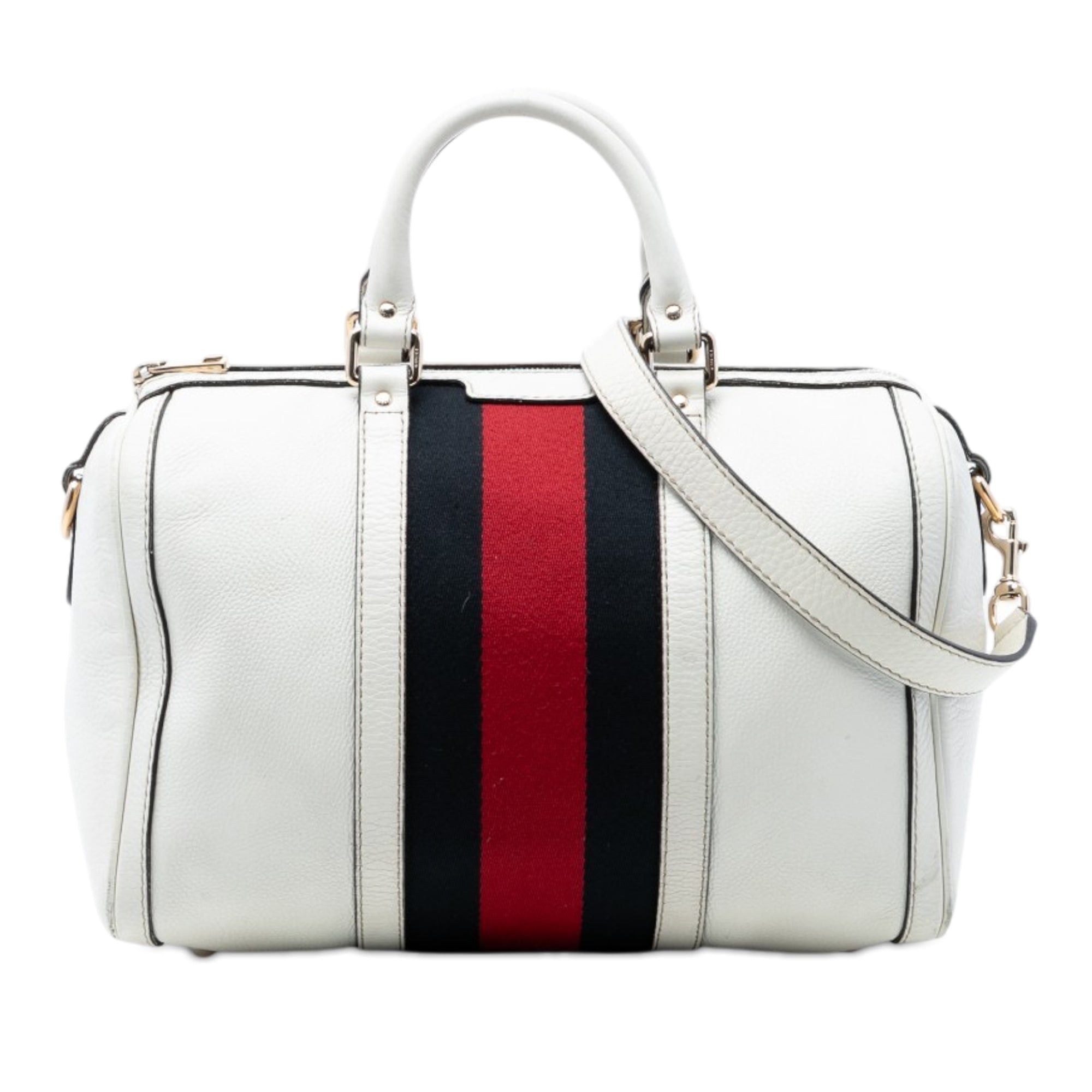 Gucci Medium Calfskin Web Joy Boston Bag Size ONE SIZE - 1 Thumbnail