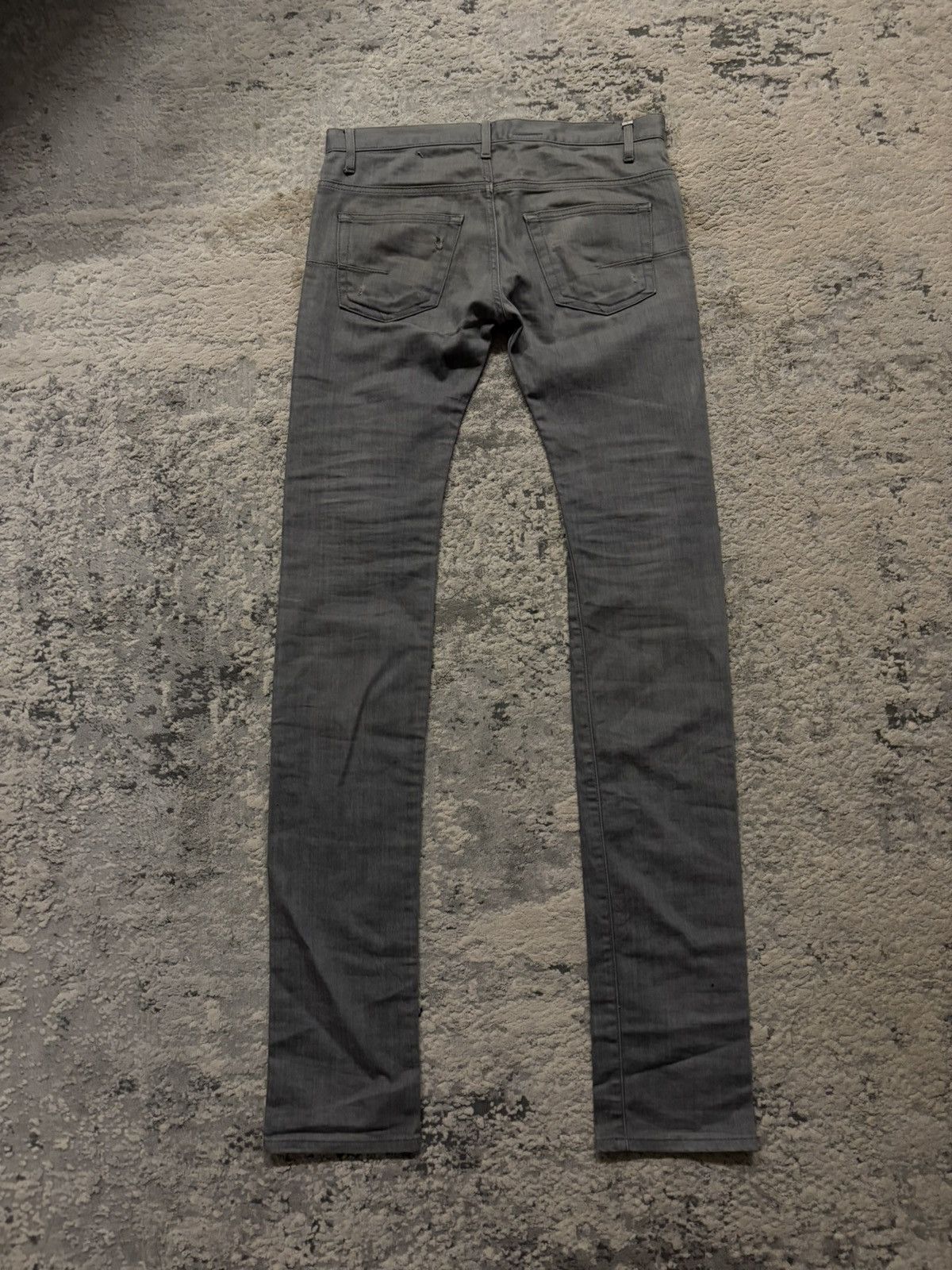 Dior SS08 Dior Homme by Kris Van Assche Grey Denim Size US 29 - 5 Thumbnail
