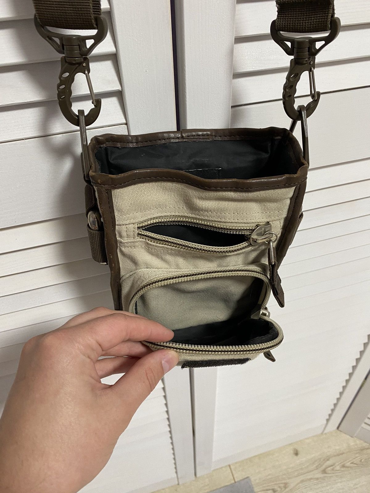 Diesel Vintage Bag Messenger DIESEL Metal Multi Pocket Cargo Y2K Size ONE SIZE - 11 Thumbnail