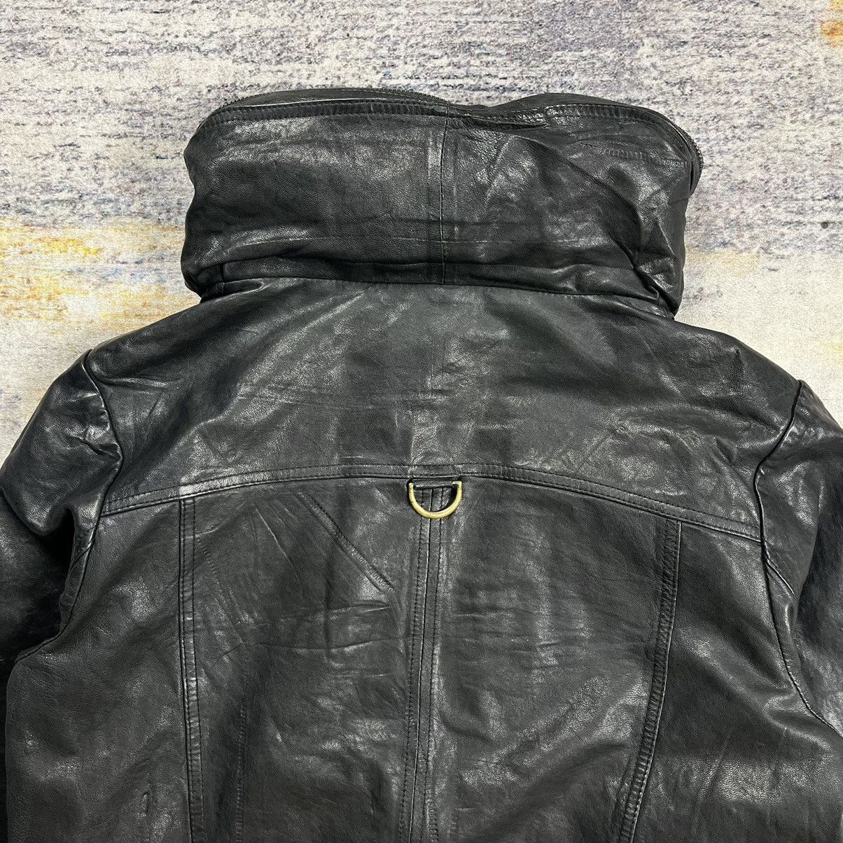 Other Unknown brand Bono leather jacket goa / L.G.B style Size US S / EU 44-46 / 1 - 12 Thumbnail