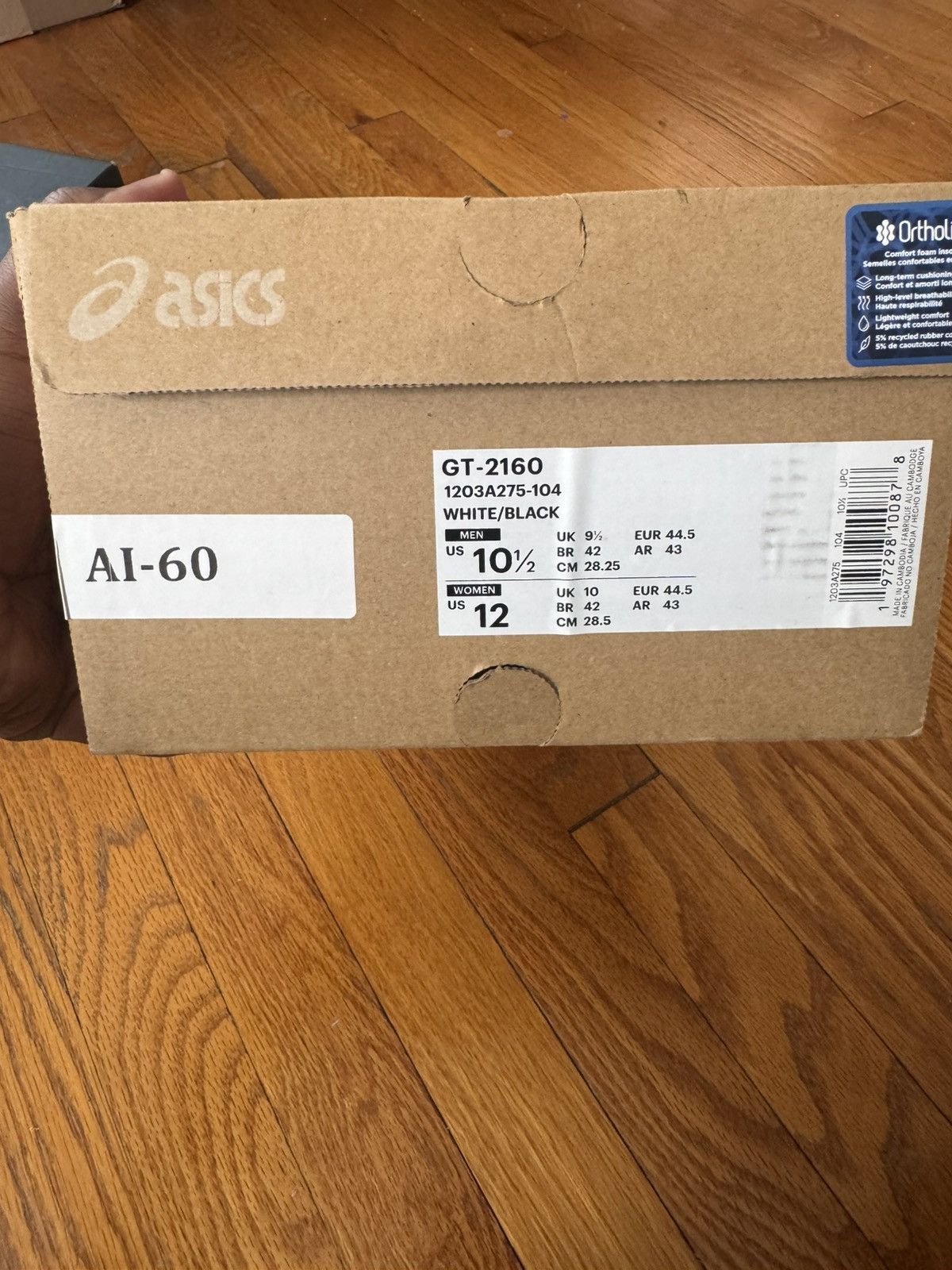 Asics ASICS GT-2160 Size US 10.5 / EU 43-44 - 8 Thumbnail