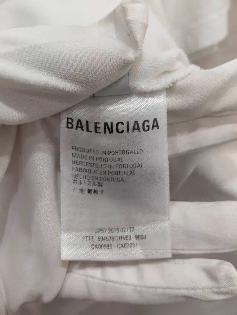 Balenciaga Balenciaga Eco-label short-sleeve T-shirt Size US L / EU 52-54 / 3 - 4 Thumbnail