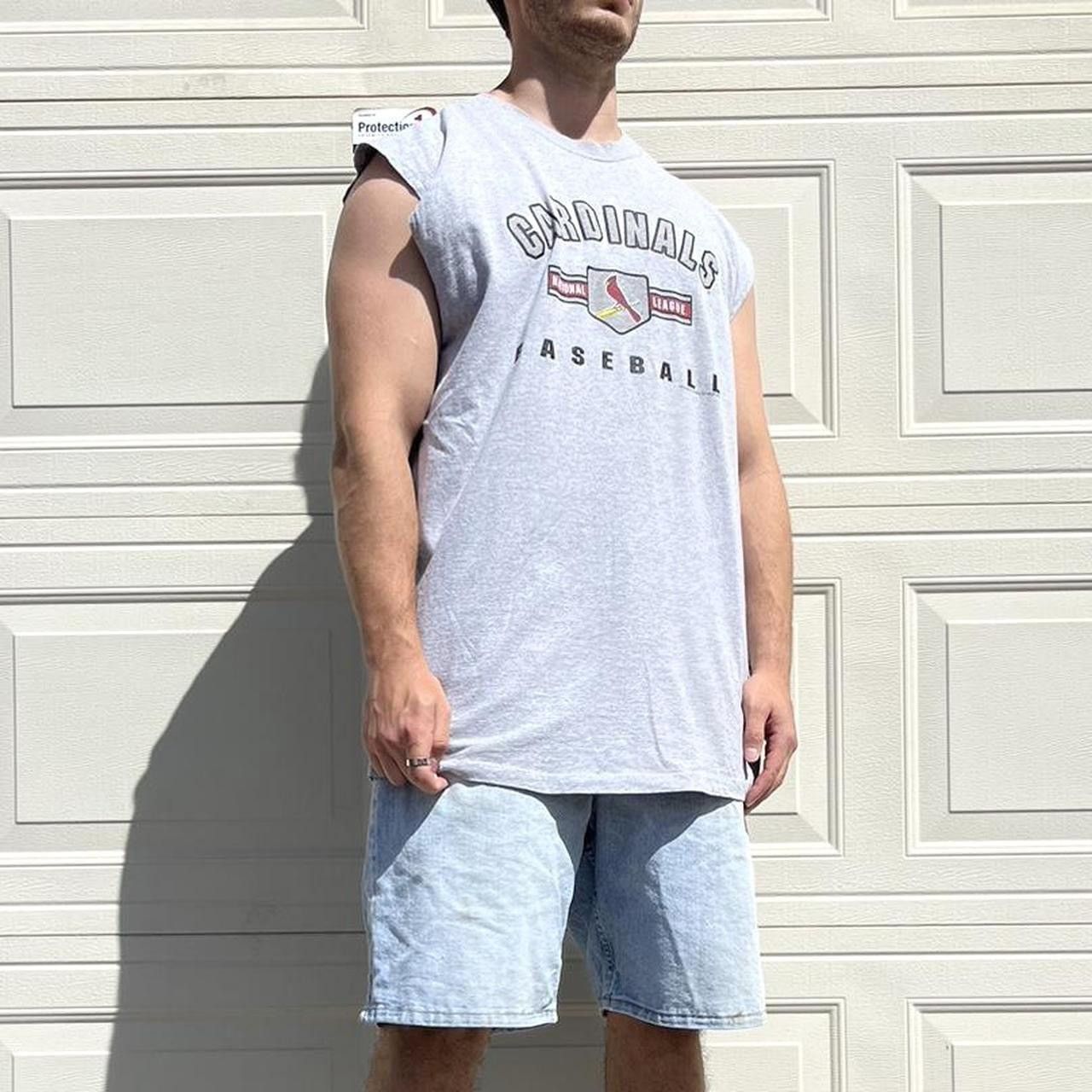CSA × Vintage Vintage 90s St. Louis Cardinals Tank 2XL CSA MLB Tee Size US XXL / EU 58 / 5 - 4 Thumbnail