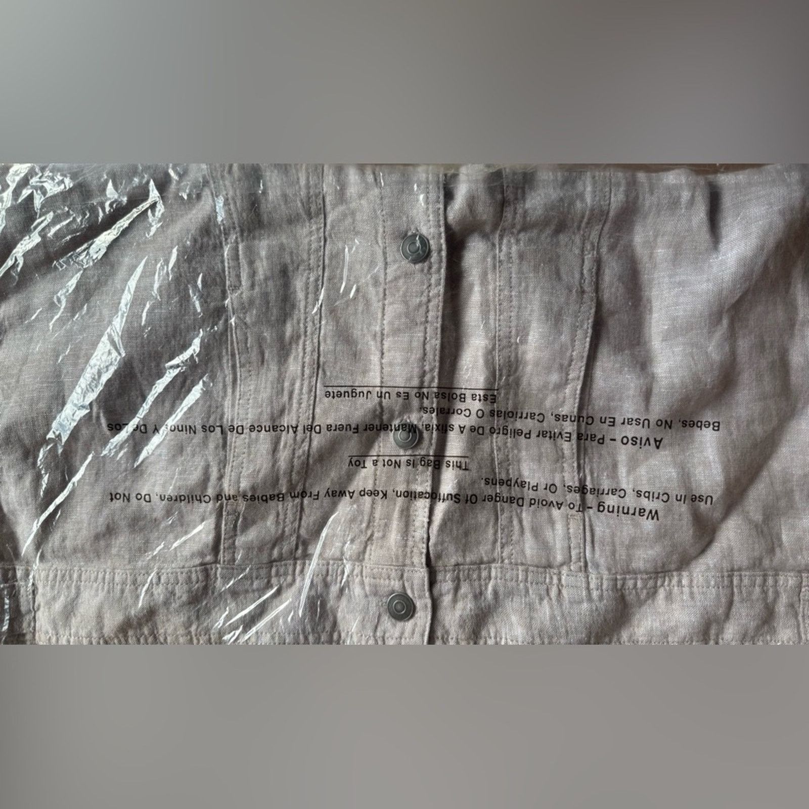 Jones New York 🎉LAST PIECE🎉JNY JONES NEW‎ YORK Linen Jean Jacket Size M / US 6-8 / IT 42-44 - 6 Thumbnail