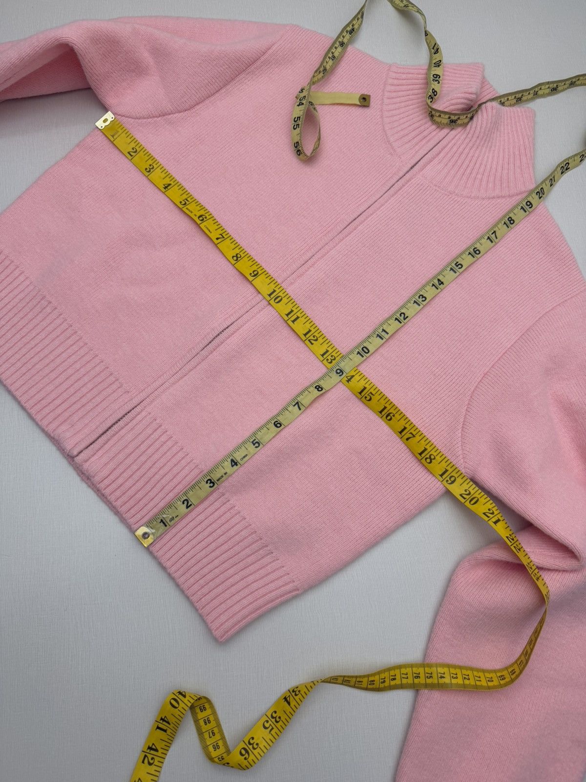 English Factory English Factory AVARA Women’s M Brighton Pink Zip Up Sweater Size M / US 6-8 / IT 42-44 - 4 Thumbnail