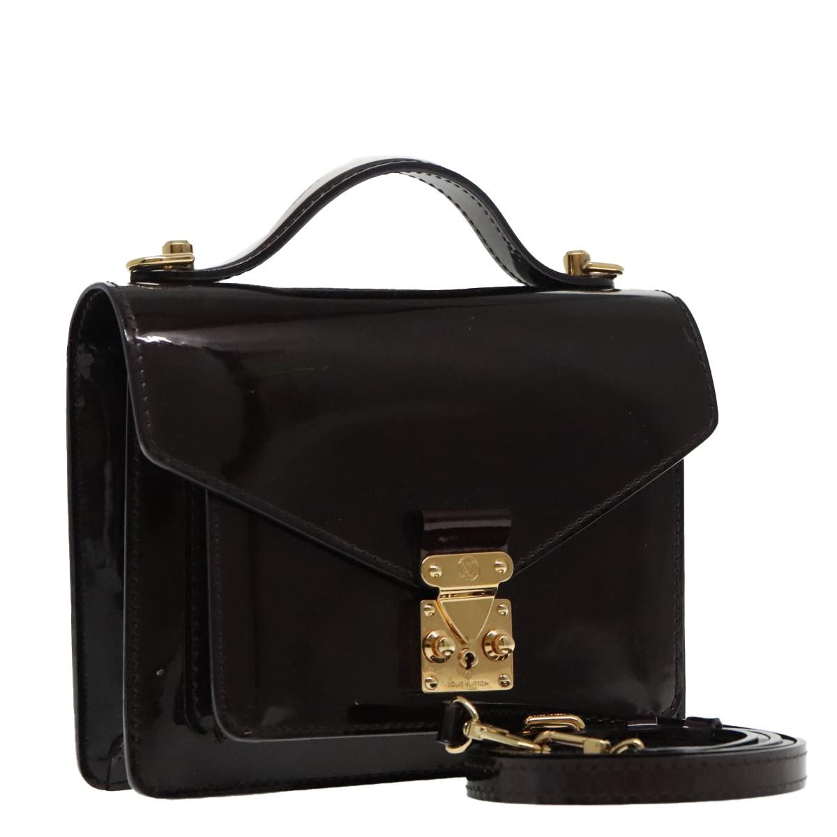 Louis Vuitton Louis Vuitton Monceau Handbag Vernis Size ONE SIZE - 1 Thumbnail