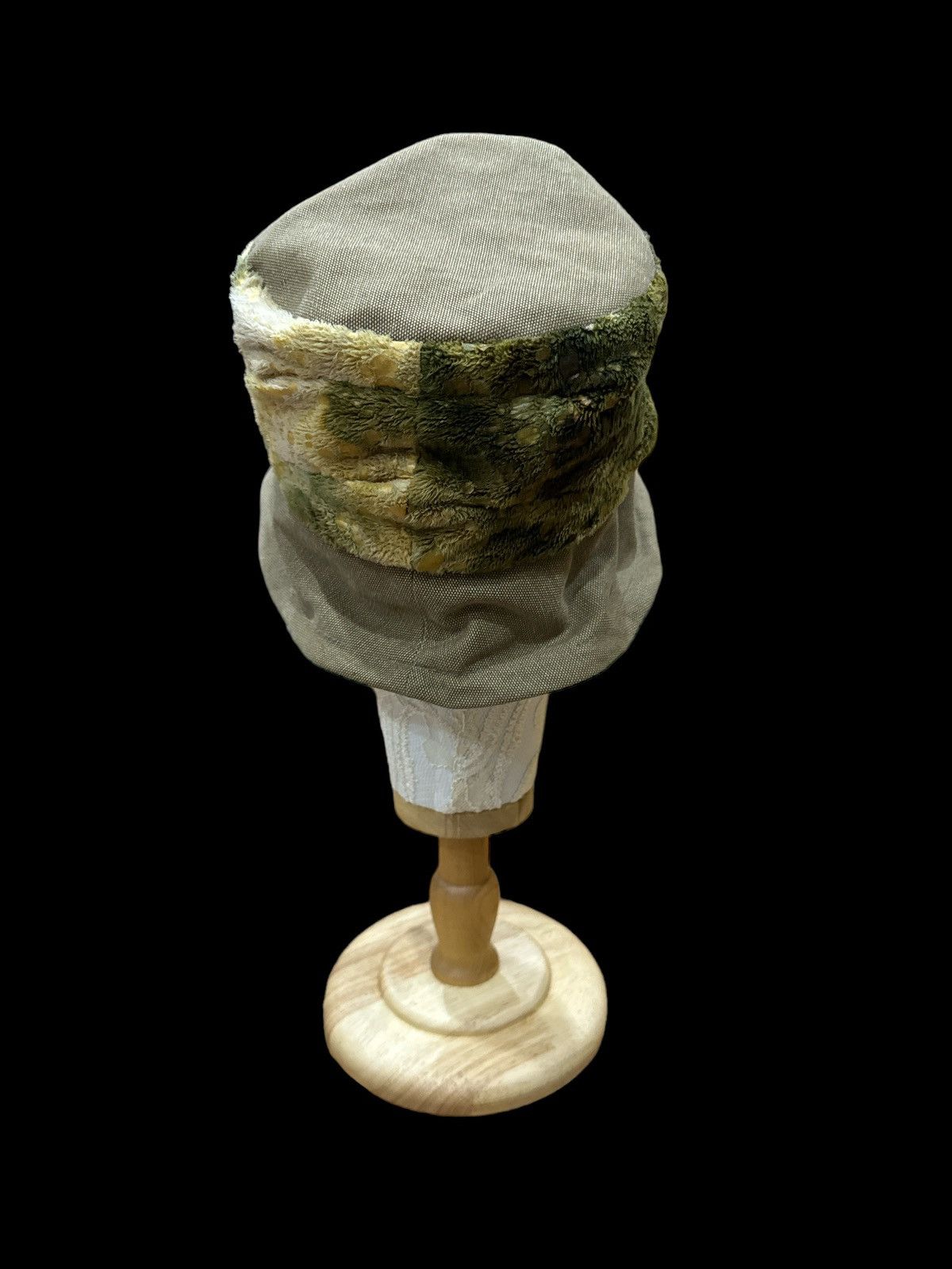 Japanese Brand × Vintage VINTAGE KURIHARA DENIM DAUX FUR BUCKET HAT DISTRESSED Size ONE SIZE - 4 Thumbnail