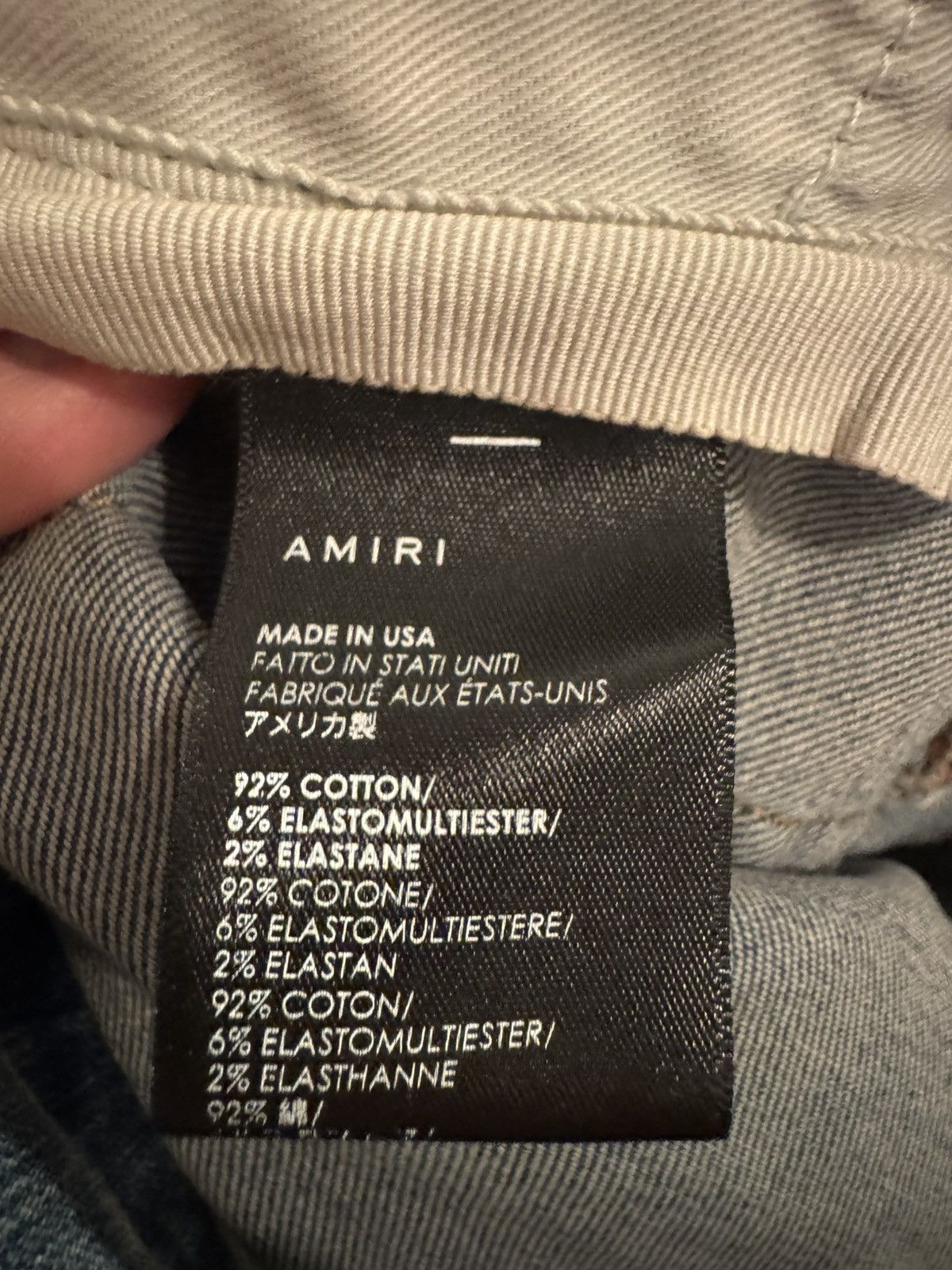 Amiri AMRI jeans SEE PHOTOS FOR REAL TAPE MEASUREMENTS Size US 32 / EU 48 - 17 Thumbnail