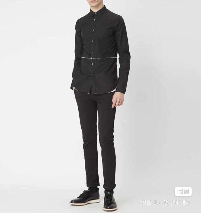 Alexander McQueen Alexander McQUEEN size 15 Fake two shirts, black and white Size US M / EU 48-50 / 2 - 5 Thumbnail