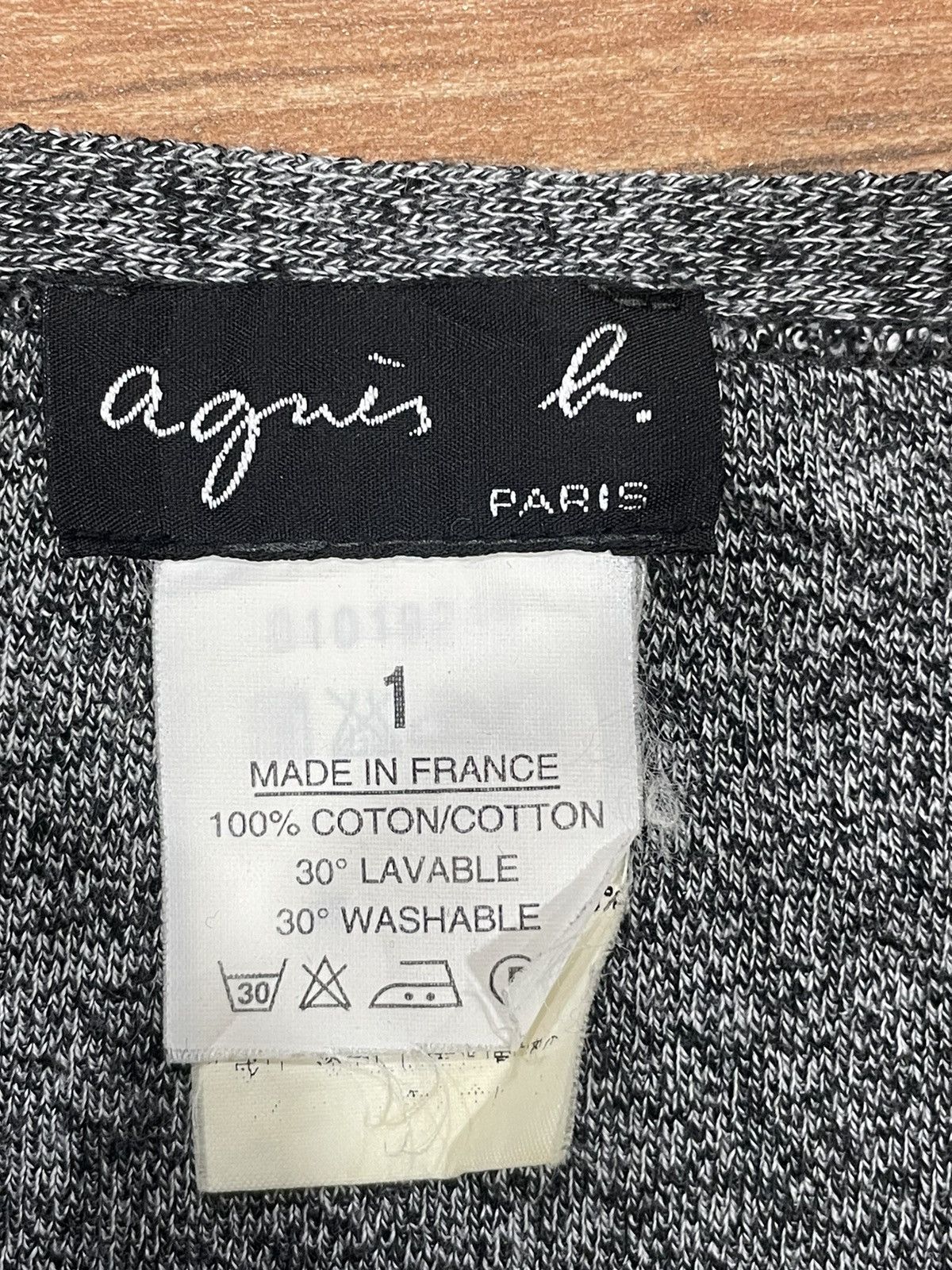 agnes b. Agnes B. Paris Grey tank top Size S / US 4 / IT 40 - 3 Thumbnail