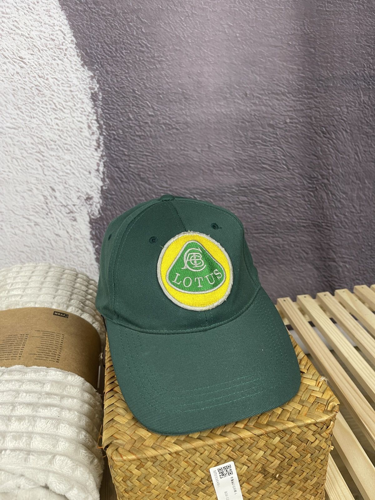 Vintage Team Lotus vintage big logo cap racing embroidery Size ONE SIZE - 2 Thumbnail