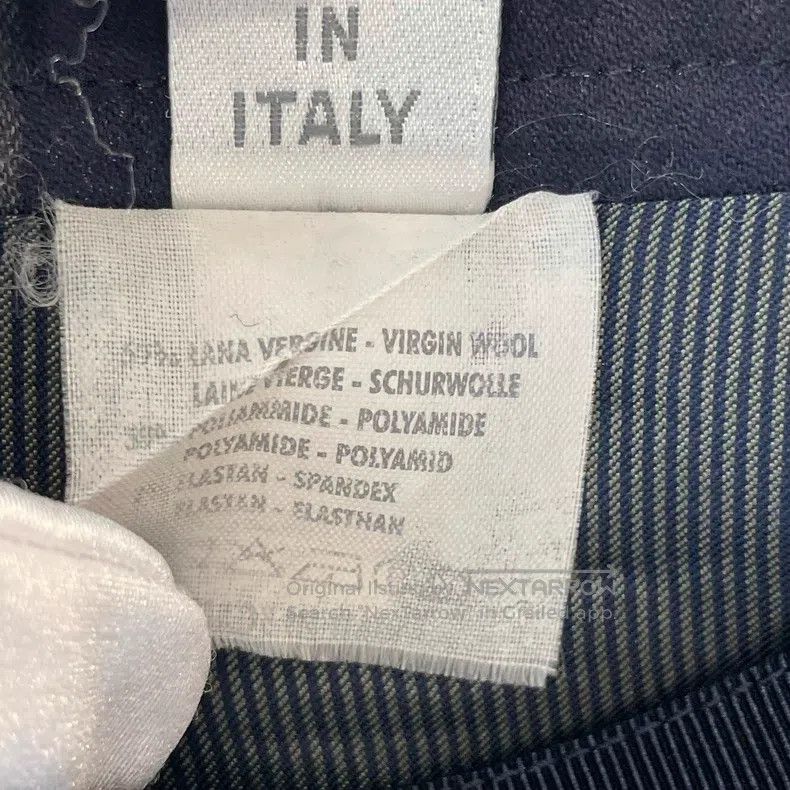 Brunello Cucinelli Brunello Cucinelli Navy Plaid Wool Skirt Size 26" / US 2 / IT 38 - 3 Thumbnail
