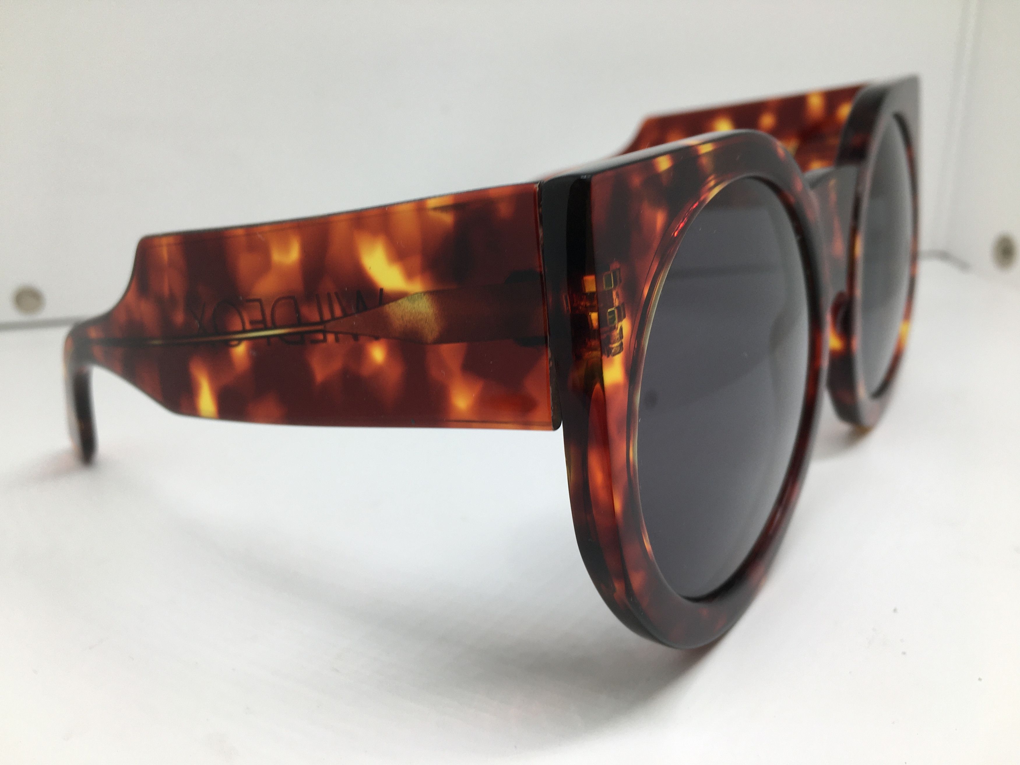 Wildfox WildFox Granny Handmade Tortoise Oversize Sunglasses Round Size ONE SIZE - 1 Thumbnail