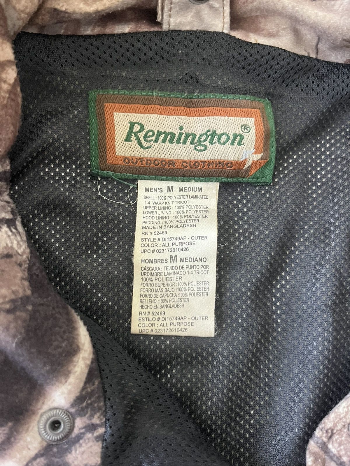 Vintage Vintage Remington Camo Jacket Size US M / EU 48-50 / 2 - 5 Thumbnail