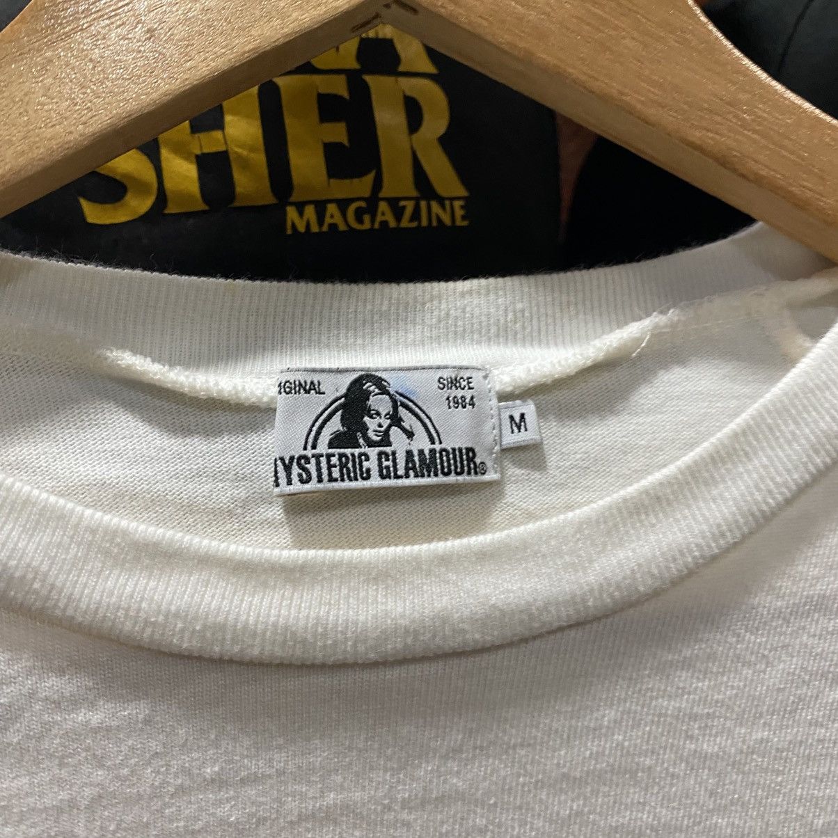 Hysteric Glamour Hysteric Glamour 'The Maximum Sounds' Naked Girl Raglan Size US M / EU 48-50 / 2 - 9 Thumbnail