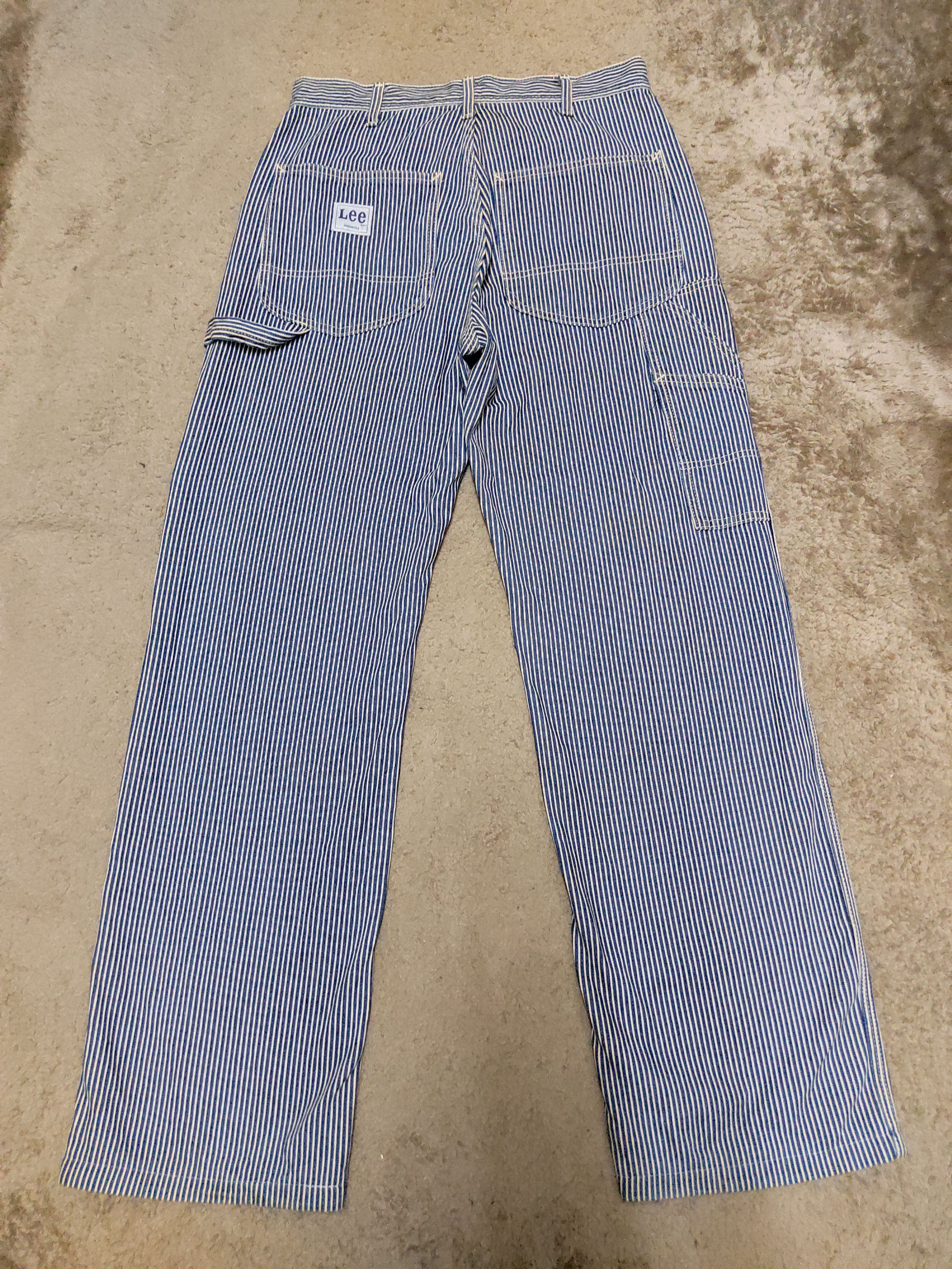 Lee Lee Railroad Hickory Carpenter pants Size US 30 / EU 46 - 2 Thumbnail