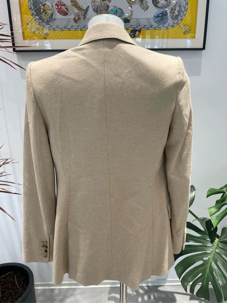 Max Mara Max Mara Beige cashmere blazer Size S / US 4 / IT 40 - 6 Thumbnail