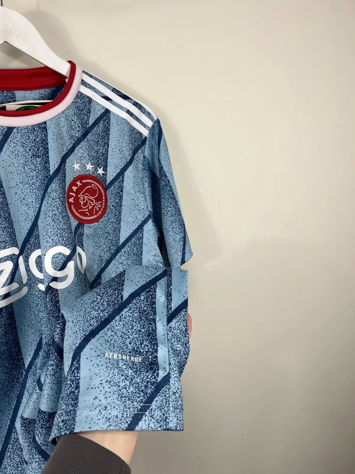 Adidas Adidas Ajax 2020/21 Van De Beek NEW Football Soccer Jersey Size US L / EU 52-54 / 3 - 5 Thumbnail