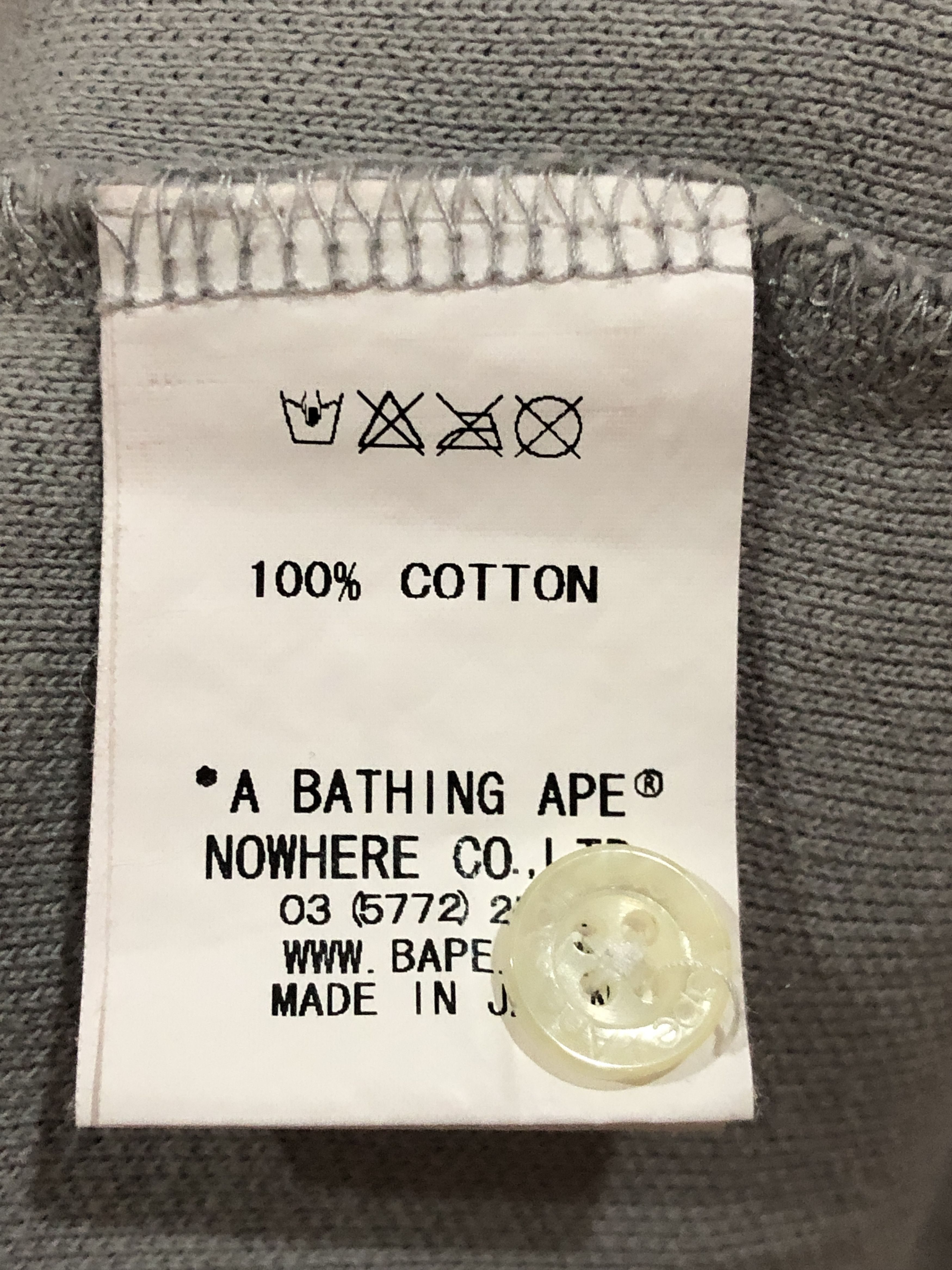 Bape OG 2008 Bape Bapesta Nigo Polo Shirts Size US XL / EU 56 / 4 - 4 Thumbnail