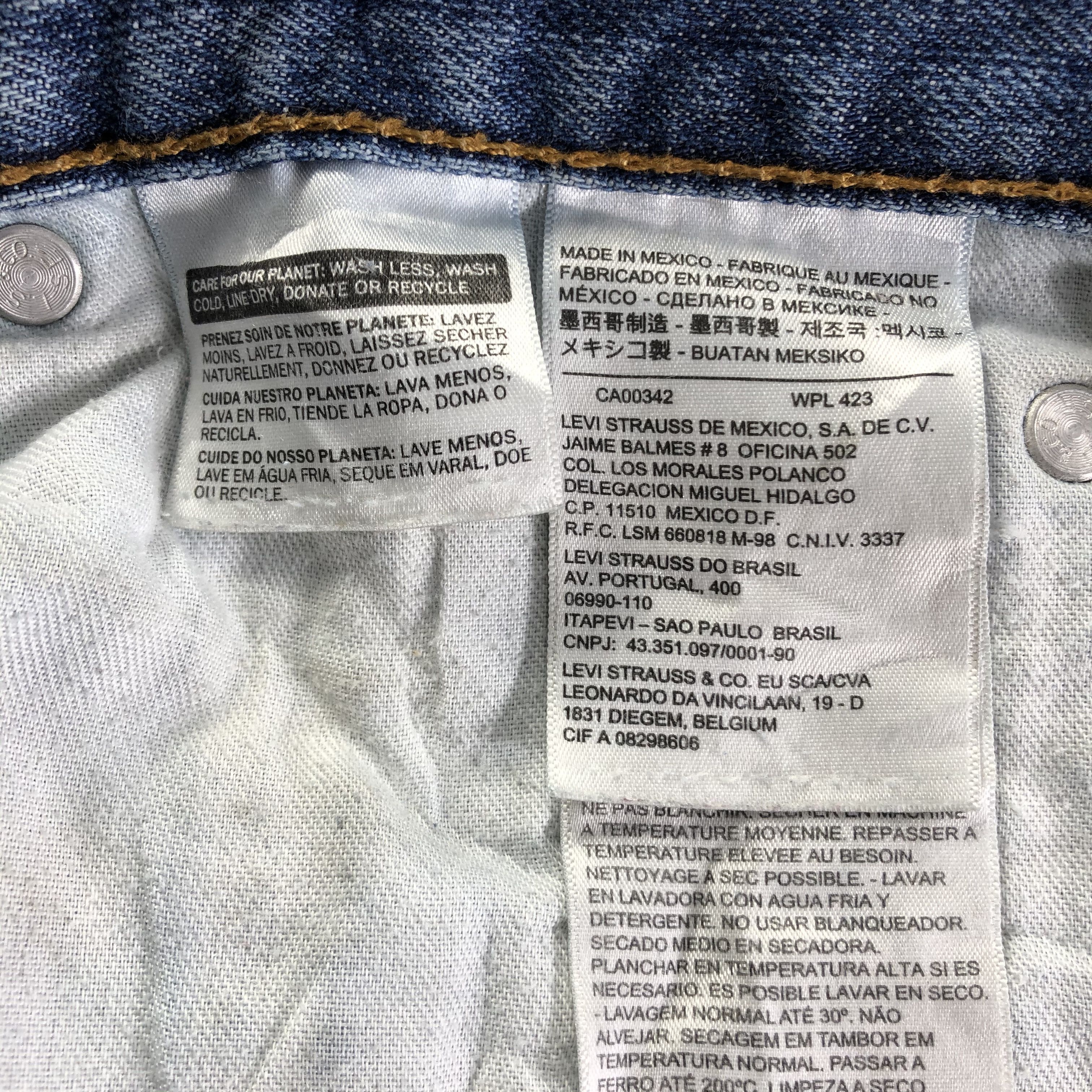 Levi's Vintage Levis 569 Jeans-J3492 Size US 37 - 10 Thumbnail