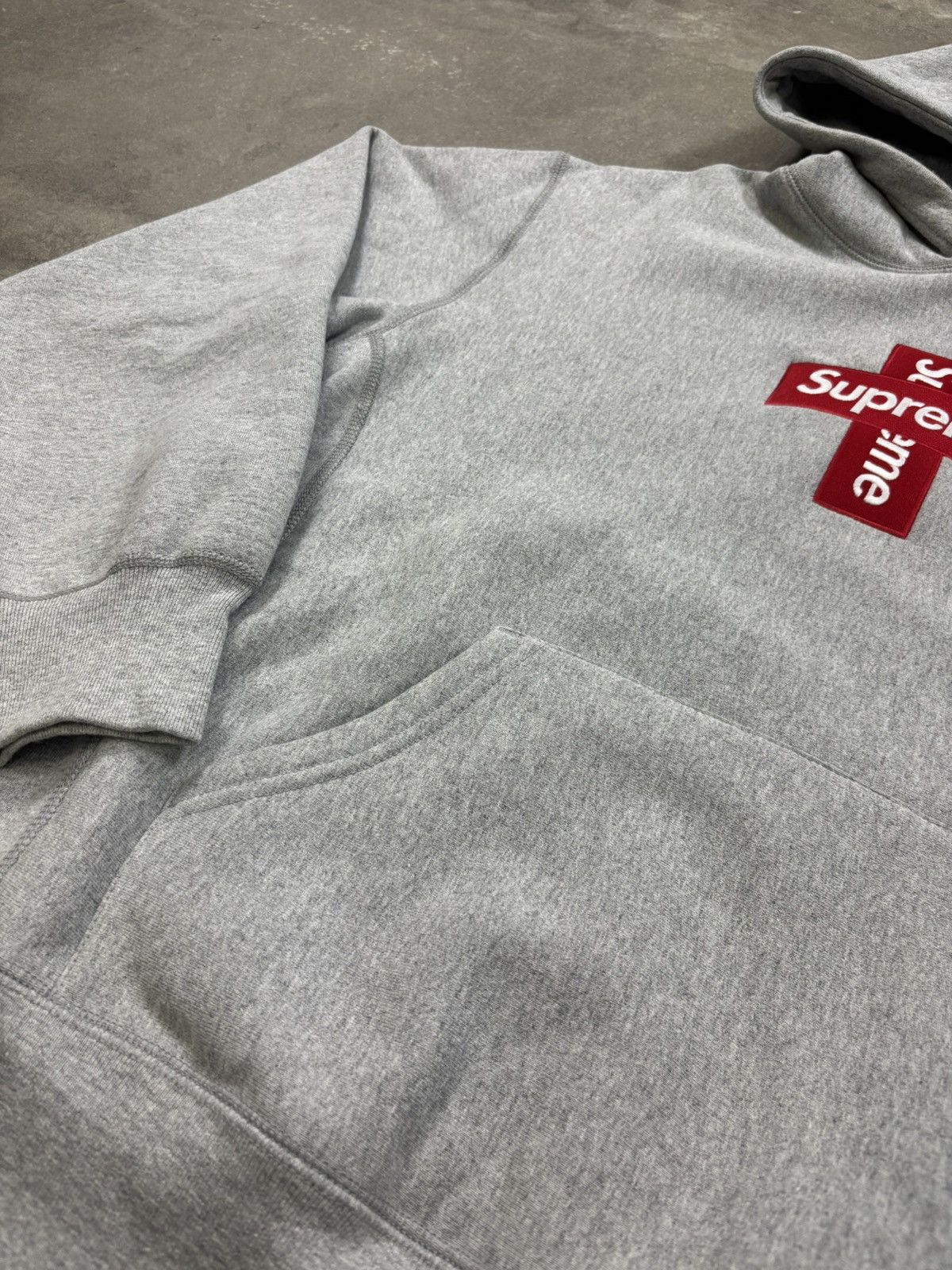 Supreme Supreme Cross Box Logo Hoodie Size US L / EU 52-54 / 3 - 3 Thumbnail