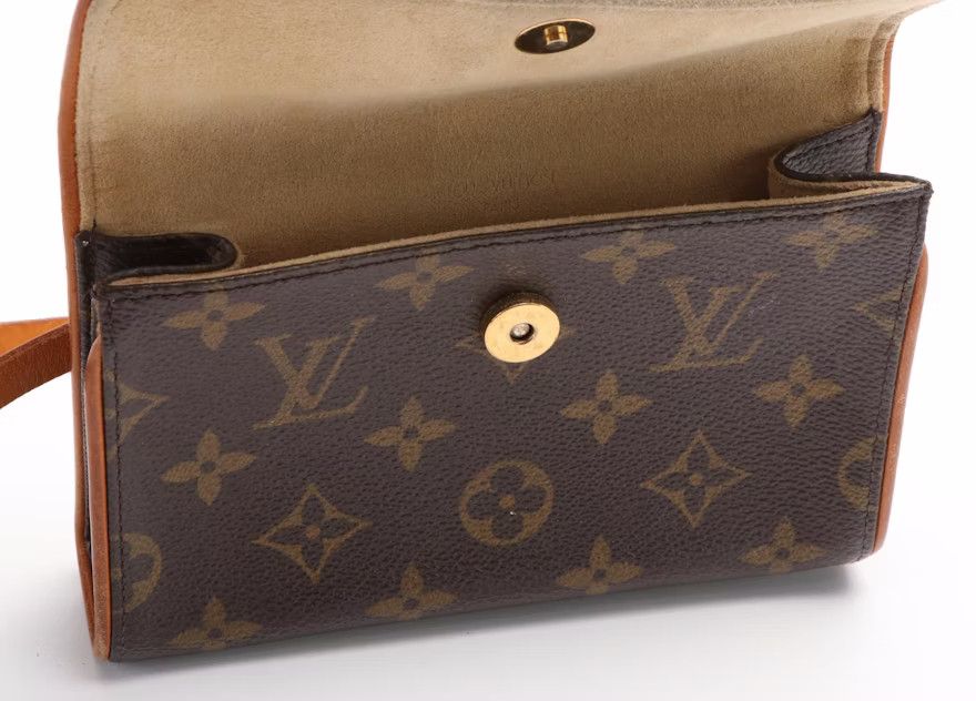 Louis Vuitton Louis Vuitton Pochette Florentine in Brown Monogram Size ONE SIZE - 7 Thumbnail