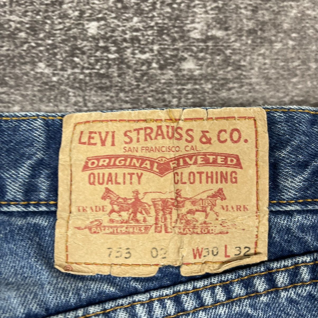 Levi's Levi’s 753 02 Distressed Denim Jeans Size US 30 / EU 46 - 7 Thumbnail