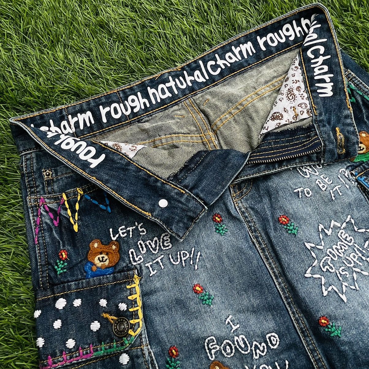 Seditionaries × semanticdesign Y2K Rough Natural Charm Denim Mini Skirt Size 28" / US 6 / IT 42 - 3 Thumbnail