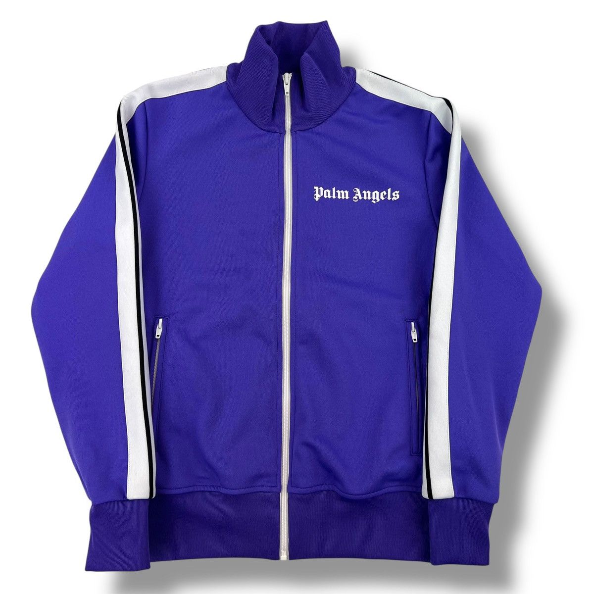 Palm Angels Palm Angels Purple Track Jacket Size US XS / EU 42 / 0 - 2 Thumbnail