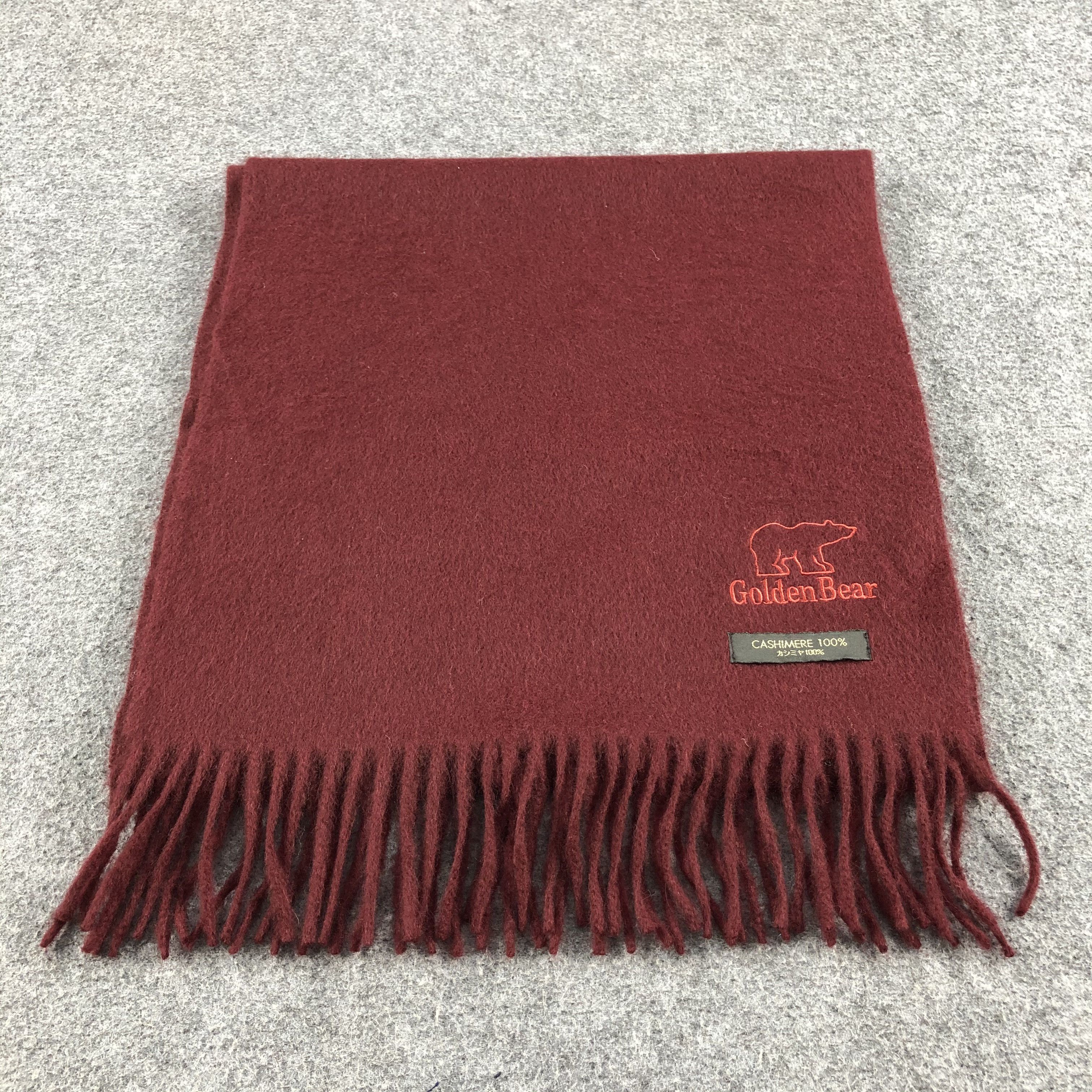 Golden Bear Golden Bear Cashmere Scarf Muffler V702 Size ONE SIZE - 2 Thumbnail