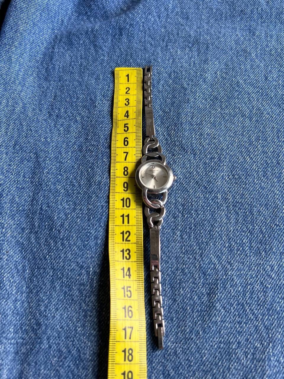 Japanese Brand × Vintage Vintage Japanese style futuristic Watch Infinite Link Silver Size ONE SIZE - 5 Thumbnail