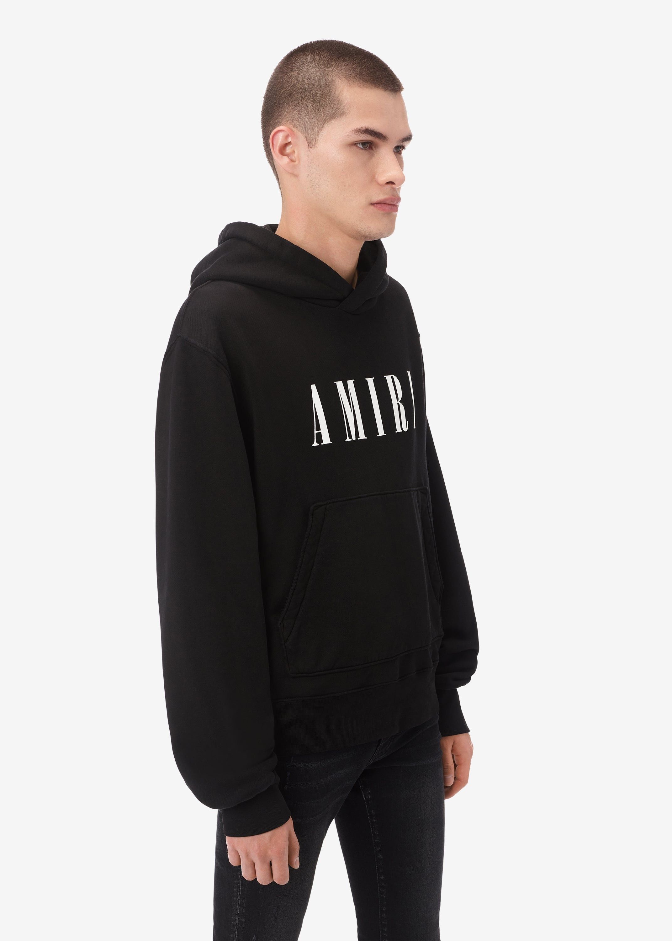 Amiri o1w1db11224 Core Logo Hoodie in Black Size US M / EU 48-50 / 2 - 3 Thumbnail