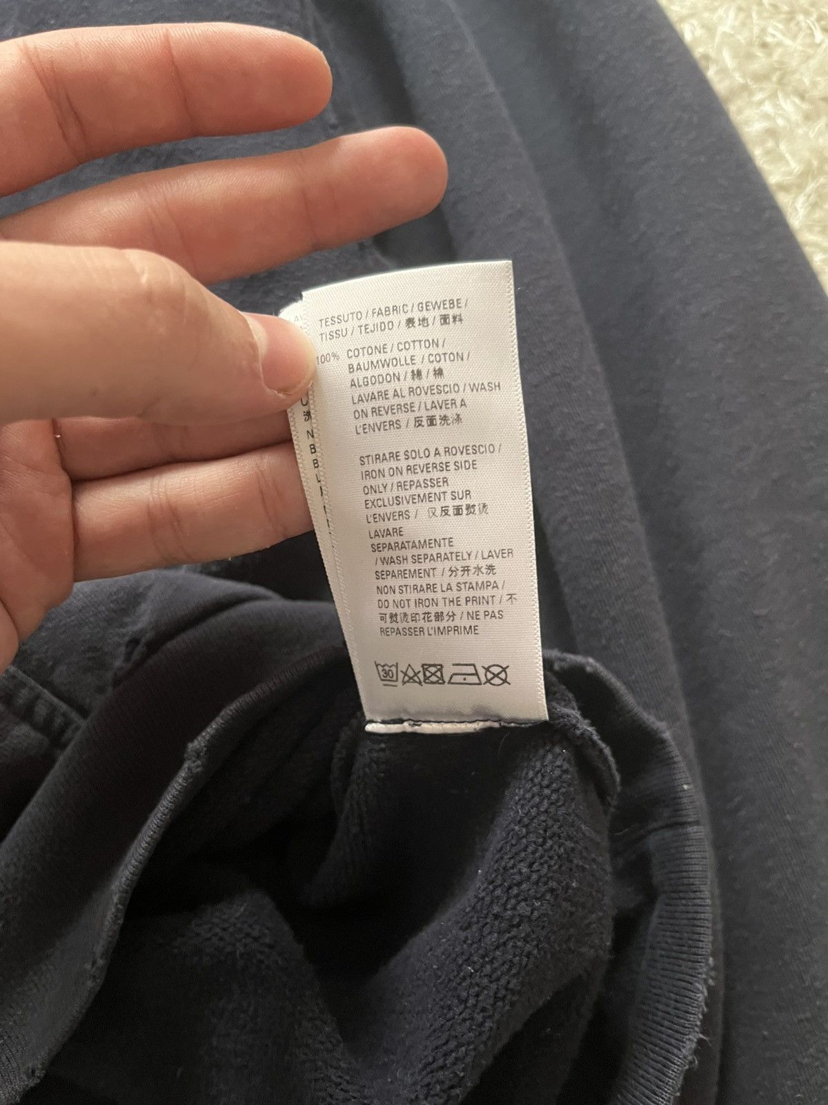 Balenciaga Balenciaga “No comment” hoodie Size US XL / EU 56 / 4 - 11 Thumbnail