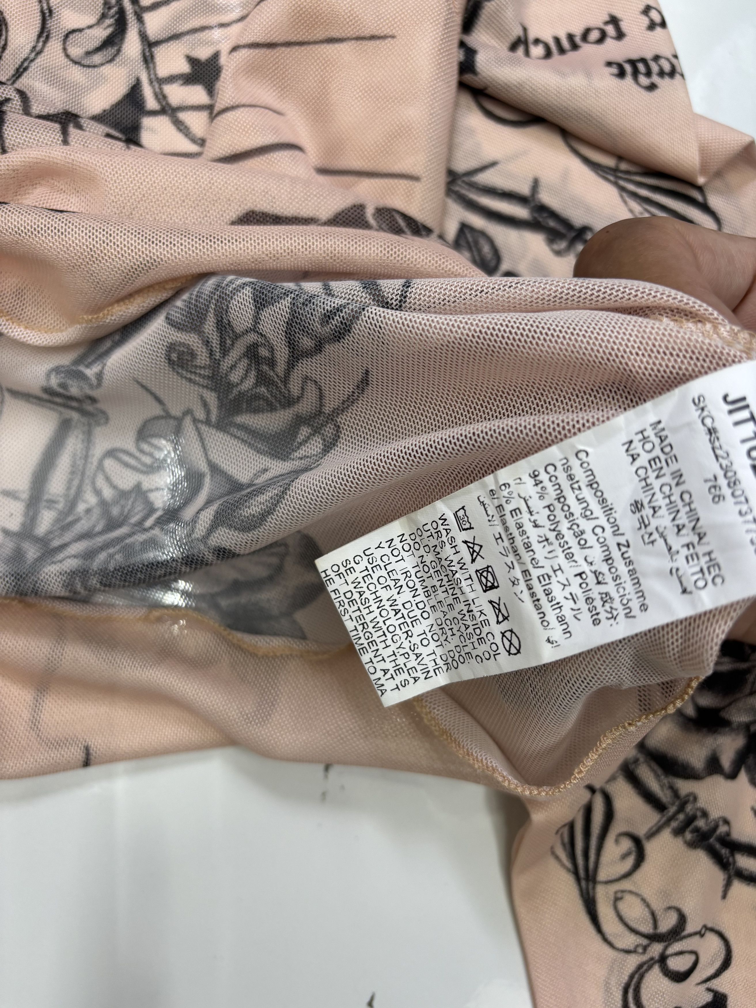 🔥GAULTIER HOMME OBJET GOTHIC MESH SHIRT