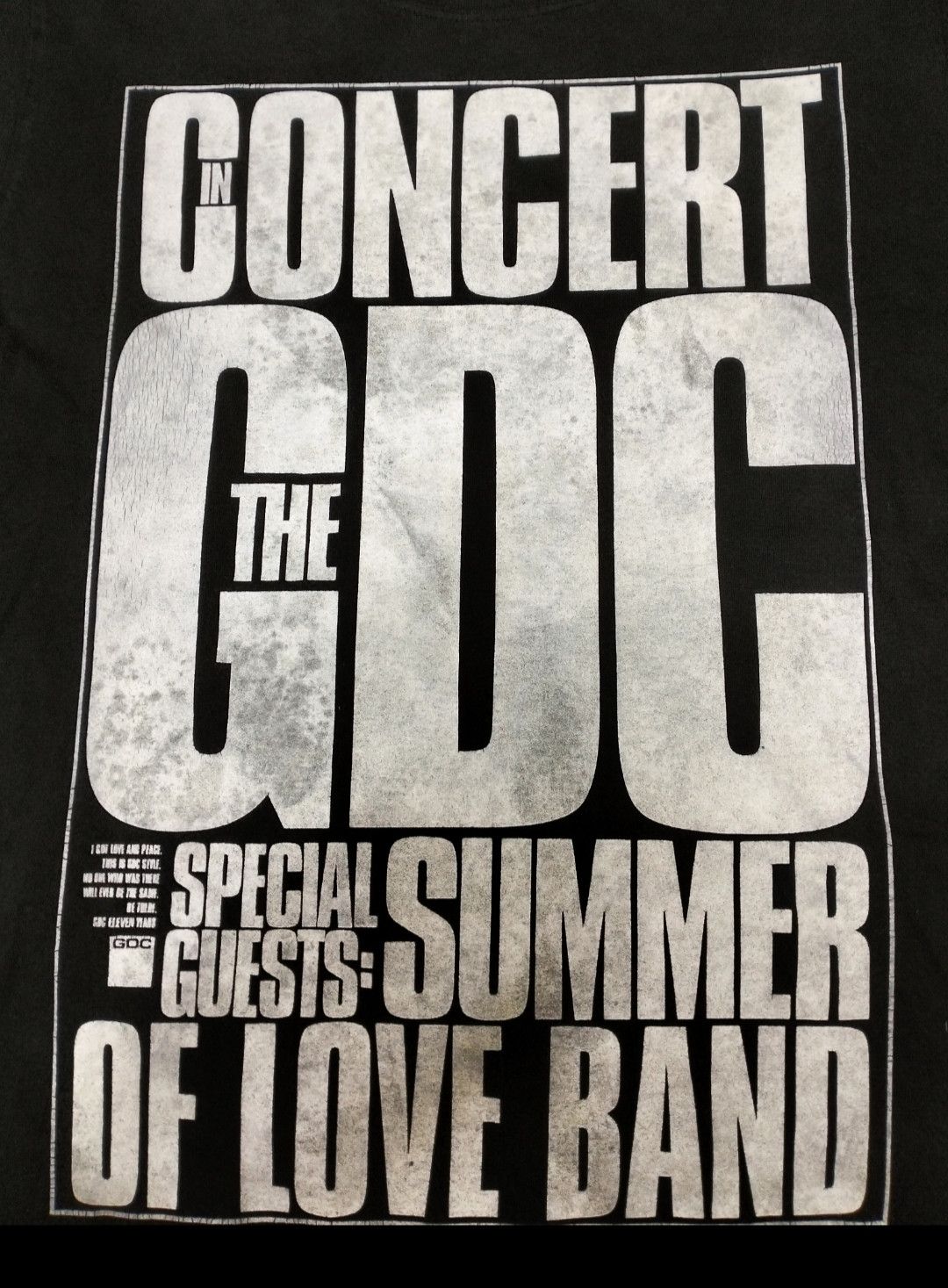 Narcotic GDC × Vintage Vintage The GDC Summer Concert Love Band Narcotic Gdc Tee Size US M / EU 48-50 / 2 - 2 Thumbnail