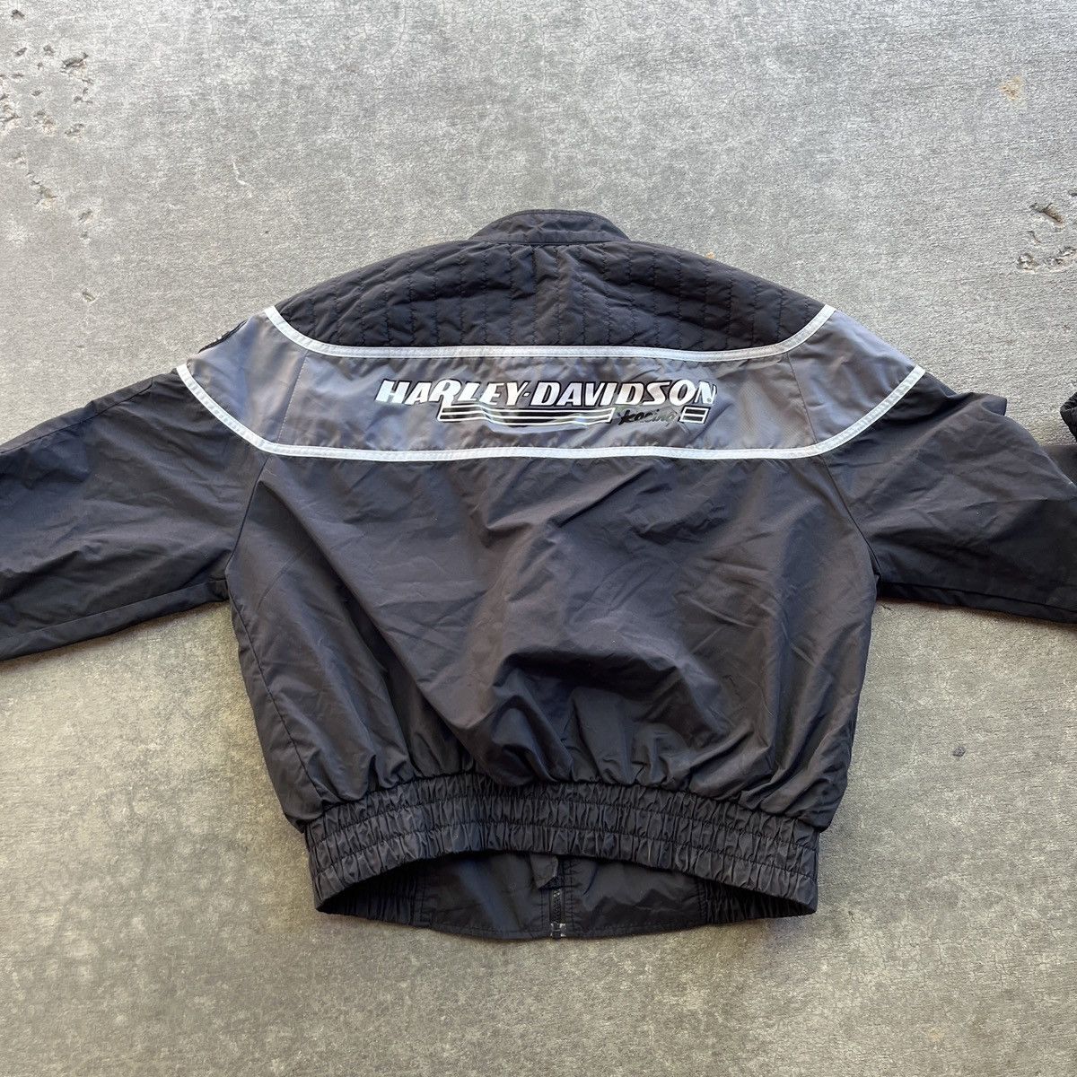 Harley Davidson 90s Harley Davidson Motor Bomber Jacket Size US L / EU 52-54 / 3 - 3 Thumbnail