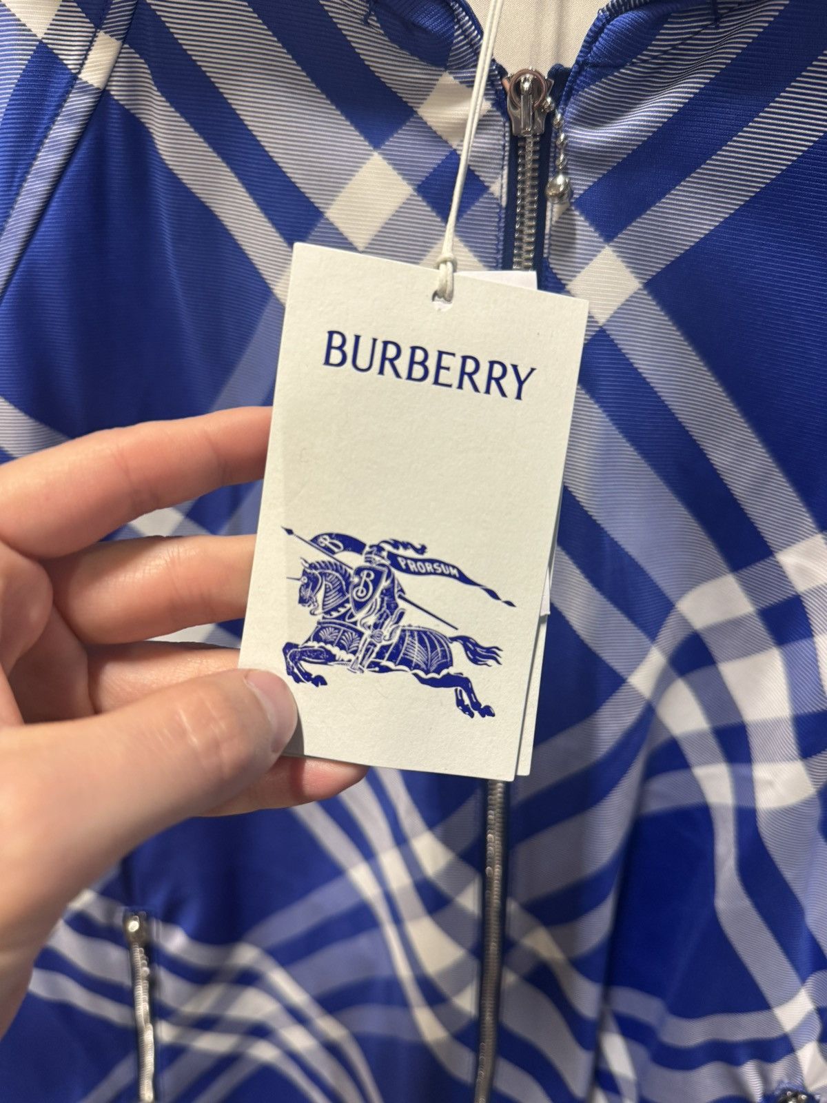 Burberry Burberry Check Nylon Windbreaker NEW 2500$ Size US XXL / EU 58 / 5 - 2 Thumbnail