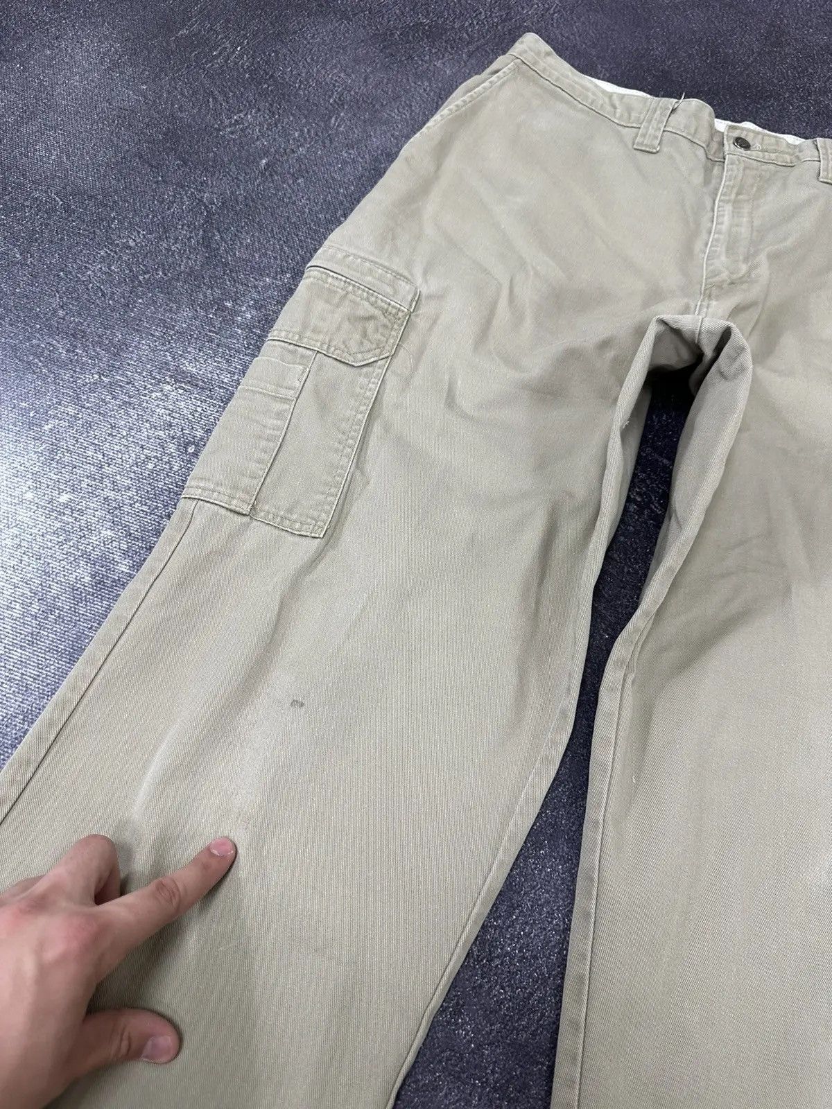 Dickies × Vintage Vintage Dickies American Hype Work Baggy Chino Cargo Pants Size US 38 / EU 54 - 10 Thumbnail