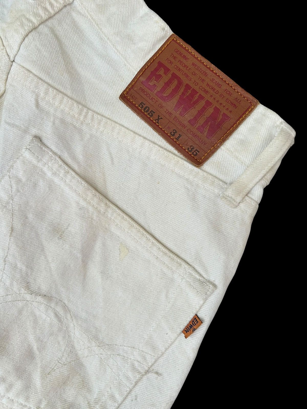 Kapital Vintage Edwin 505X Selvedge Baggy Denim Jeans Size US 31 - 18 Thumbnail
