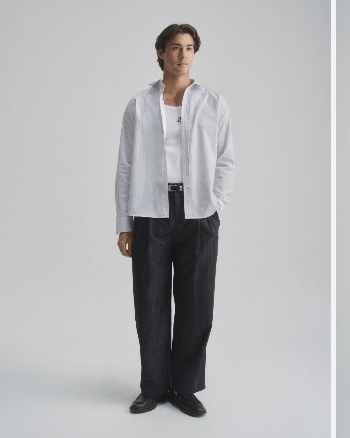 Other Wide Leg Wool Trouser - La Corsia Size US 30 / EU 46 - 2 Thumbnail