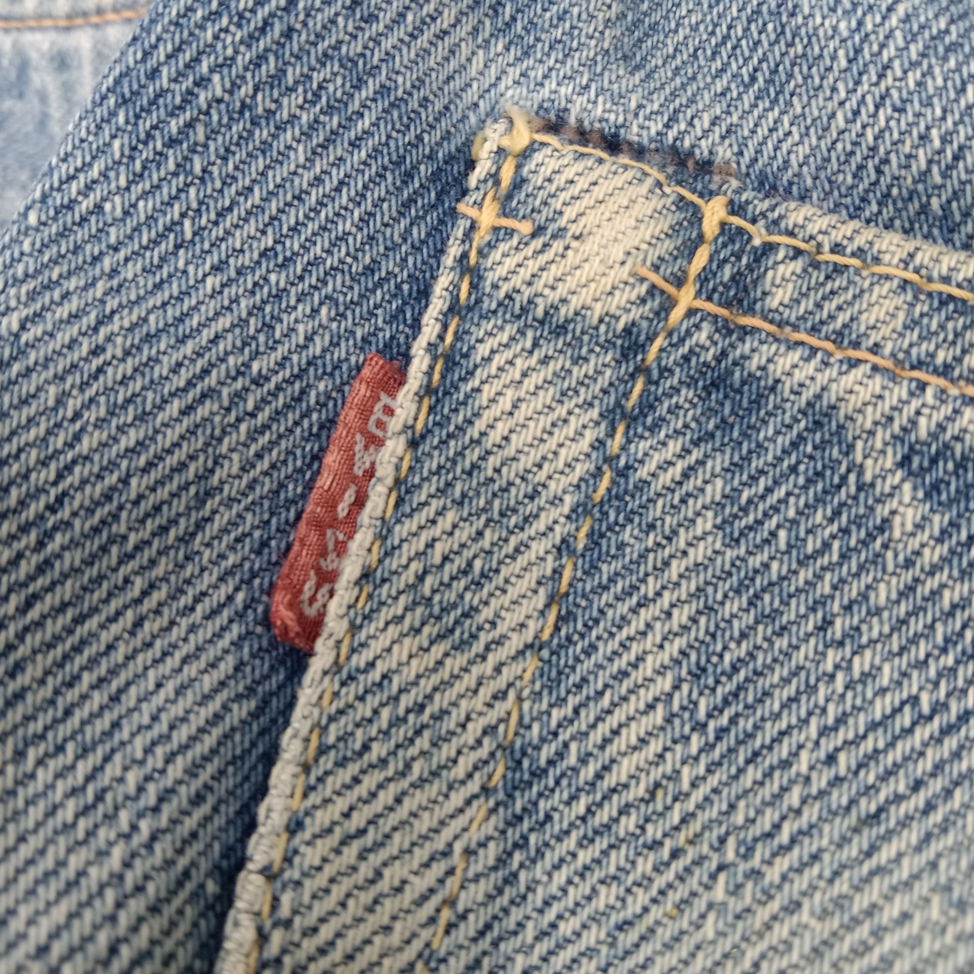 Evisu × Japanese Brand × Vintage Evisu Selvedge Japanese Brand Daicock Custom Denim Jeans Size US 27 - 4 Thumbnail