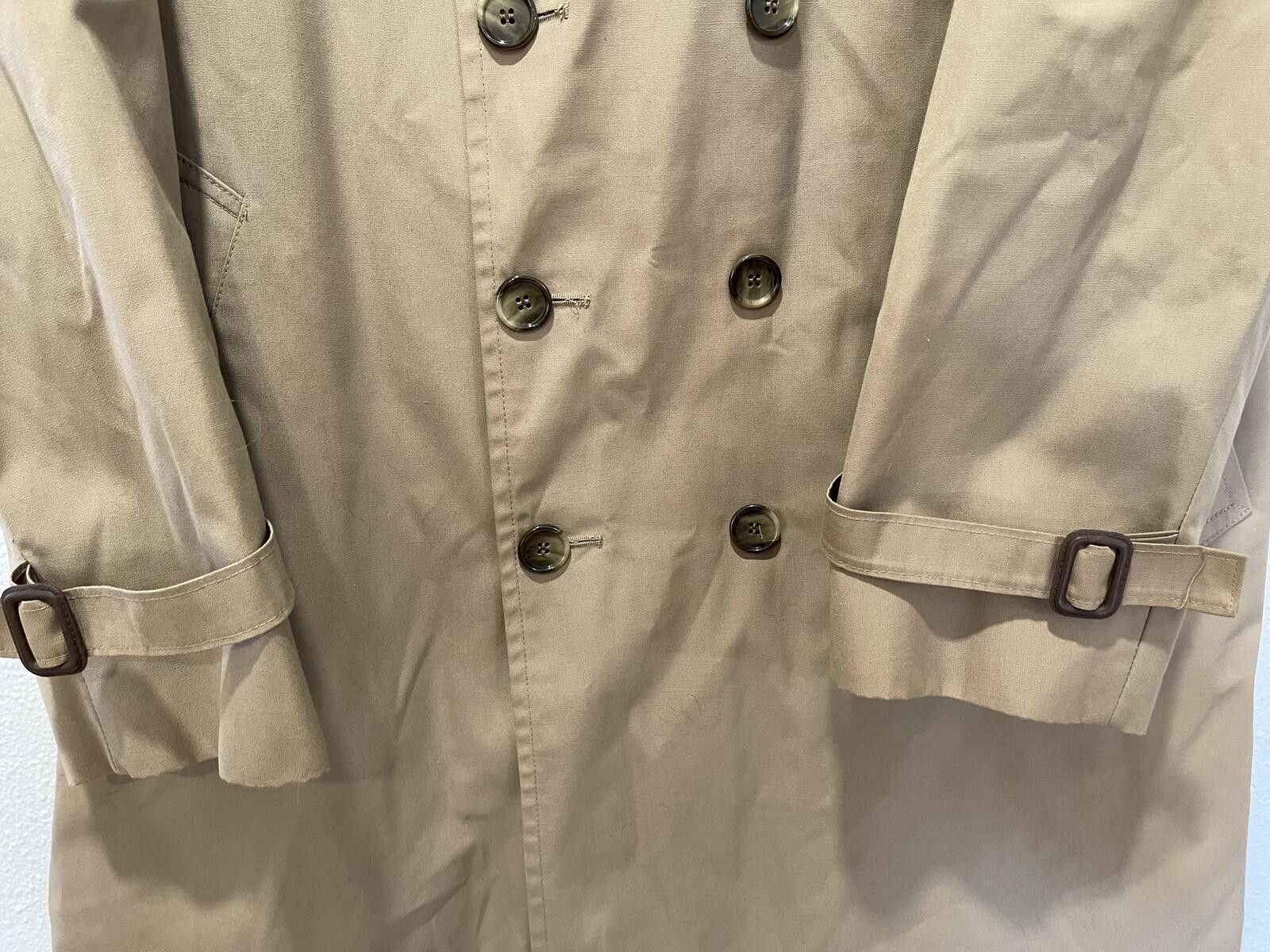 Unknown London London Fog Maincoats Trench Coat 44L Lined (removable) Tan Size US M / EU 48-50 / 2 - 3 Thumbnail