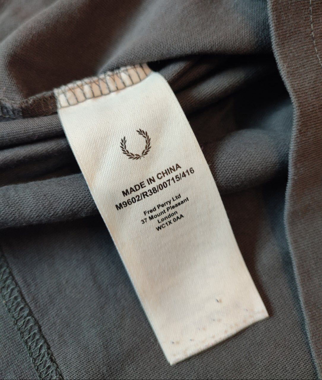 Fred Perry Sweater Pullover Fred Perry Gray Long Sleeve Size XL Size US XL / EU 56 / 4 - 10 Thumbnail