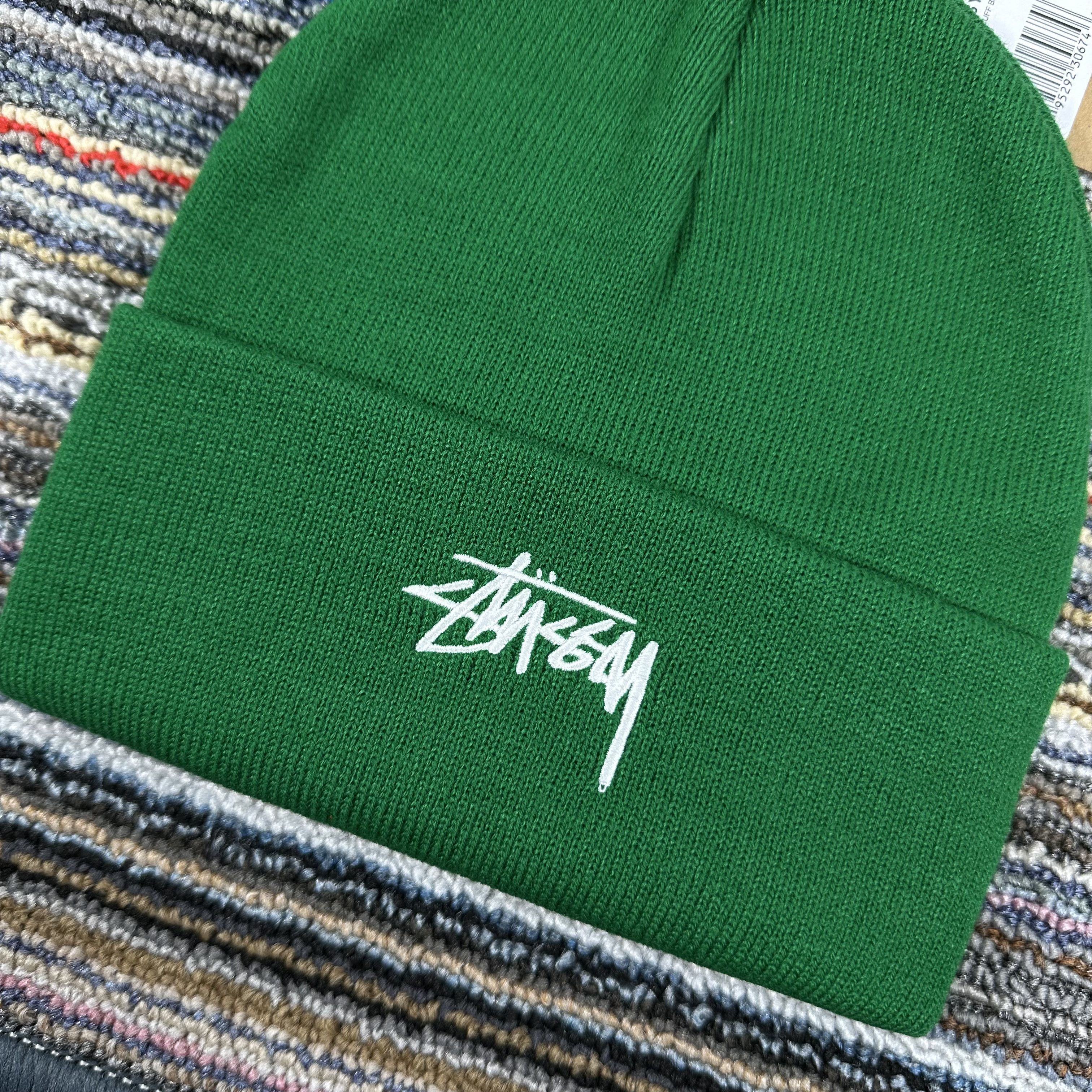 Stussy STUSSY STOCK CUFF BEANIE HAT / KELLY Size ONE SIZE - 2 Thumbnail