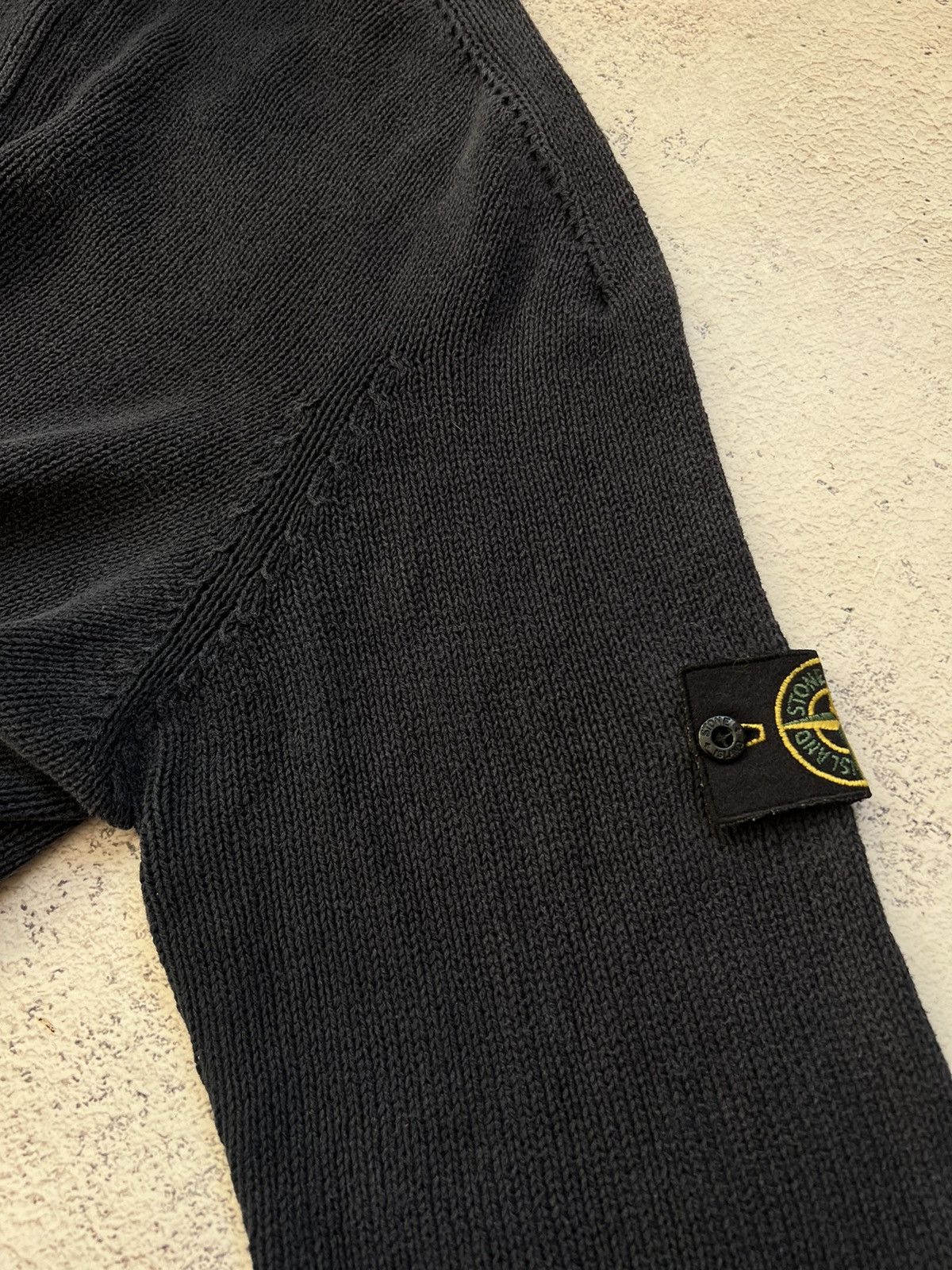 Massimo Osti × Stone Island × Vintage Stone Island Vintage Knit Sweater Size US XL / EU 56 / 4 - 7 Thumbnail